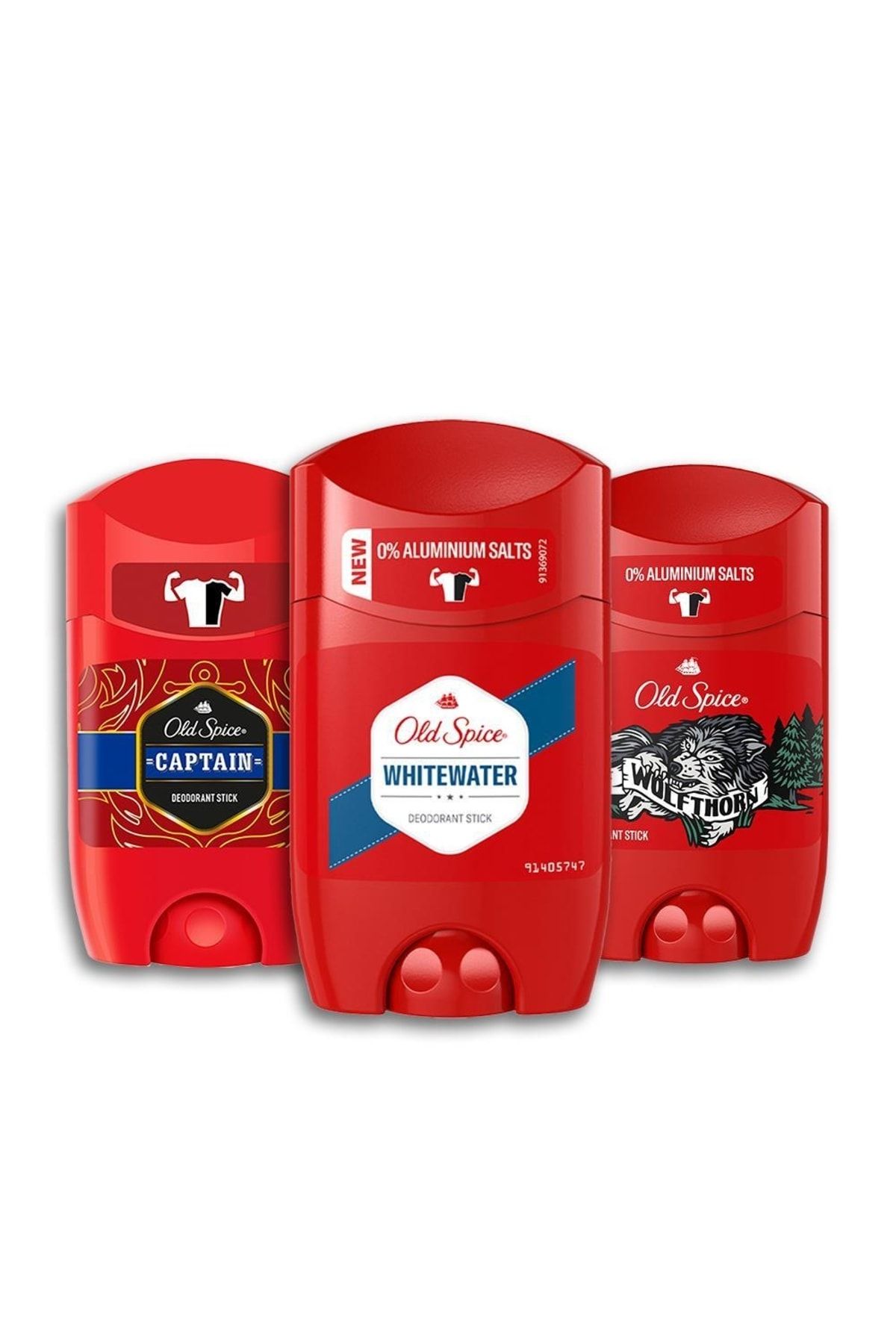 Old Spice Captain, Whitewater Ve Wolfthorn Deodorant Stick 50 Ml