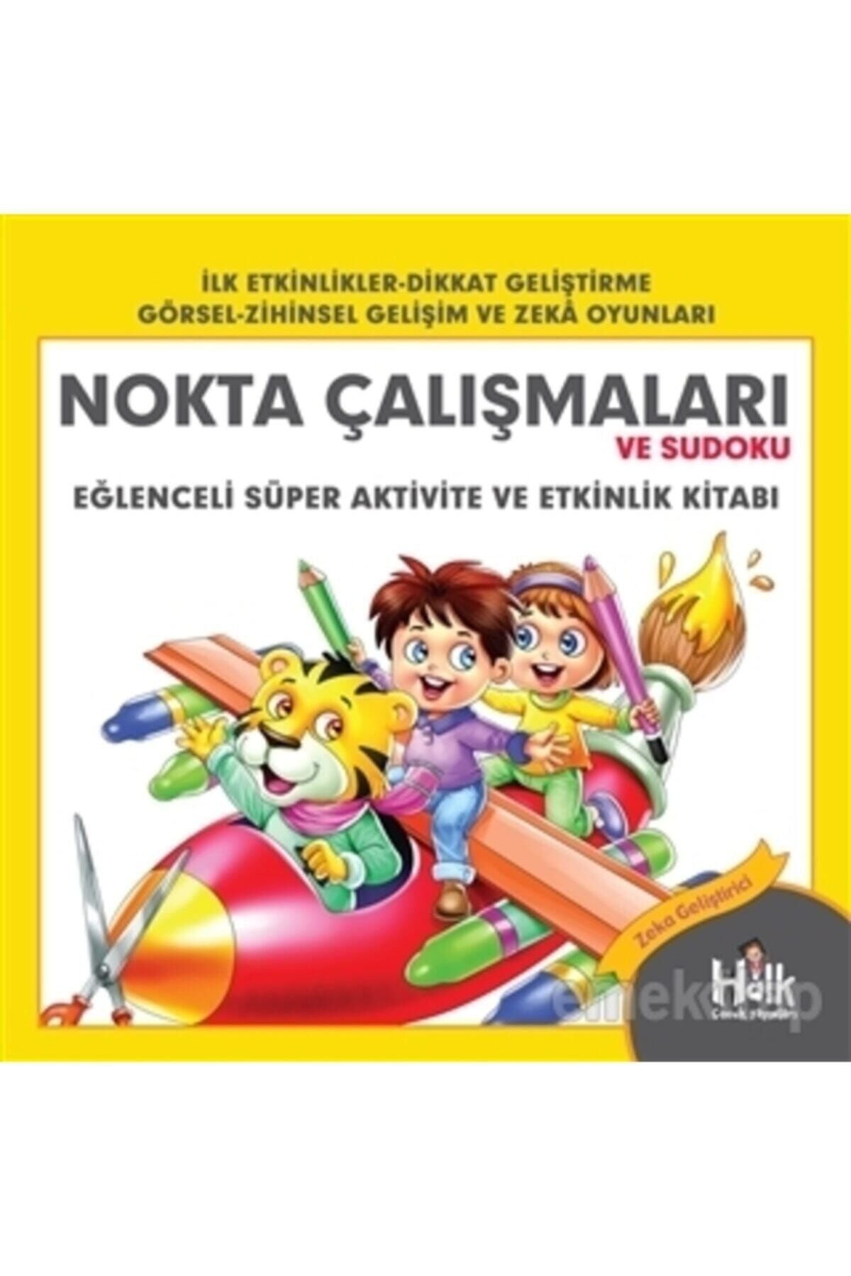 Halk Kitabevi Nokta Çalışmaları Ve Sudoku - Eğlenceli Süper Aktivite Ve Etkinlik Kitabı