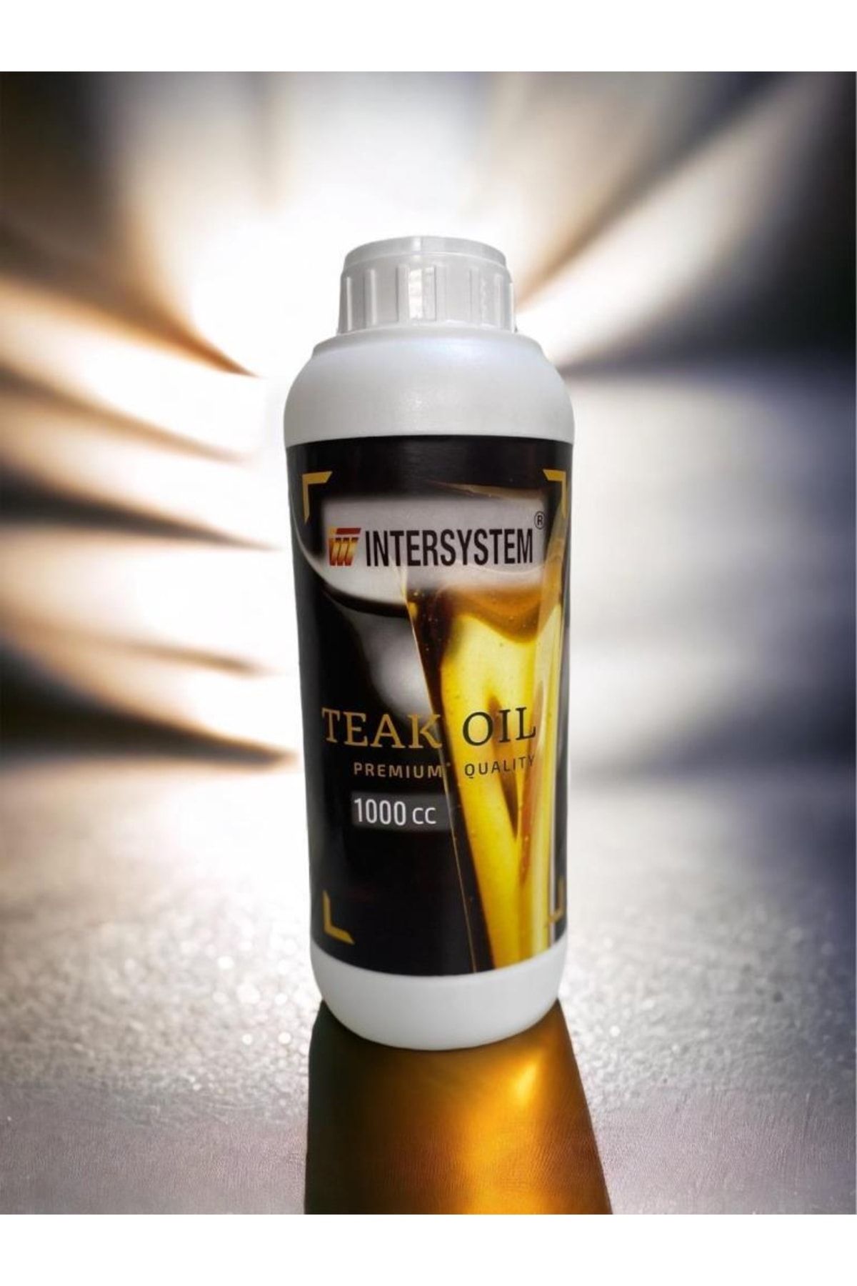 Intersystem Teak Oil, Mobilyalarınız Için Gerçek Tik Yağı, Iroko Yağı, Ahşap Bakım 1000cc