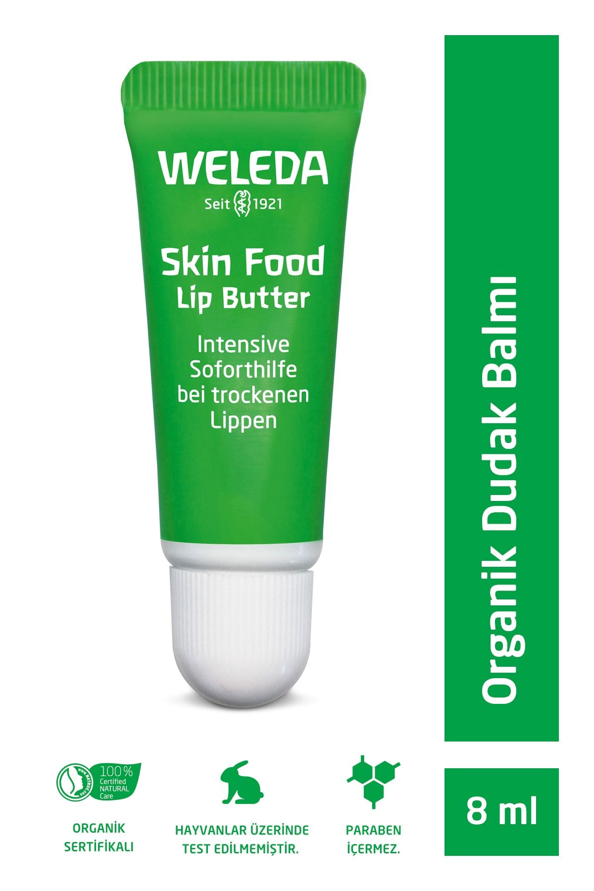 Weleda Skin Food Organik Besleyici Dudak Balmı 8 ml