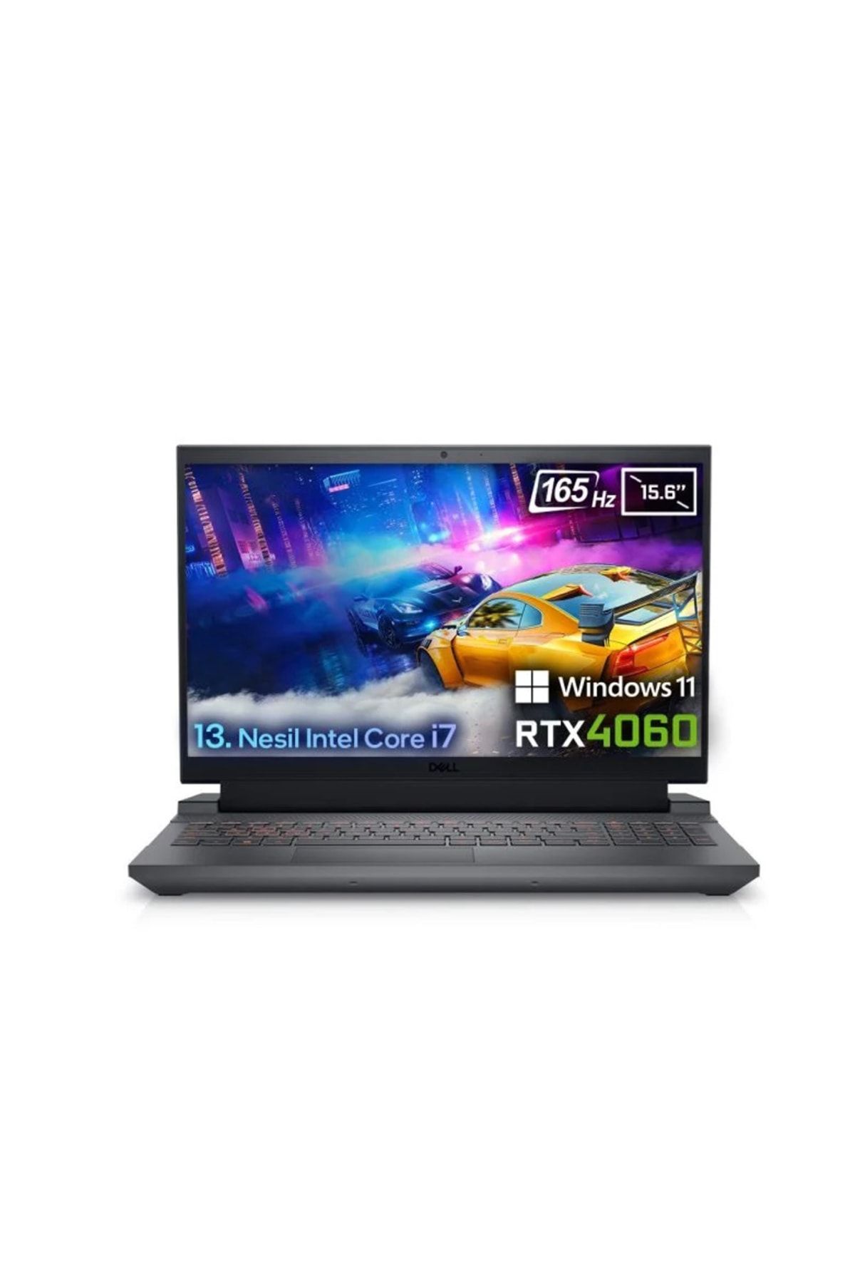 Dell Gaming G15 5530 G155530013WH i7-13650HX 16GB 1TB RTX 4060 8G 15.6 inç FHD W11 Gaming Notebook