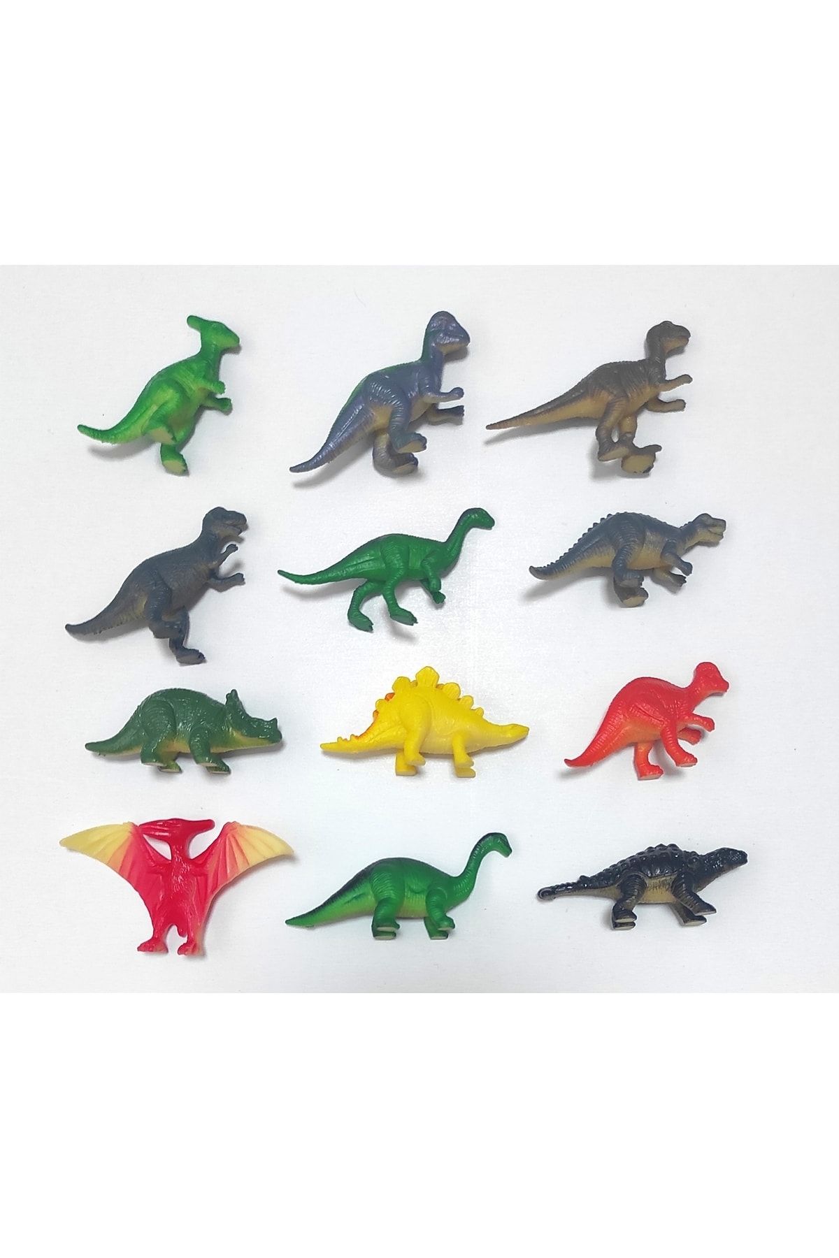 Brother Toys 12 Adet Mini Dinozorlar Figür Hayvan Seti