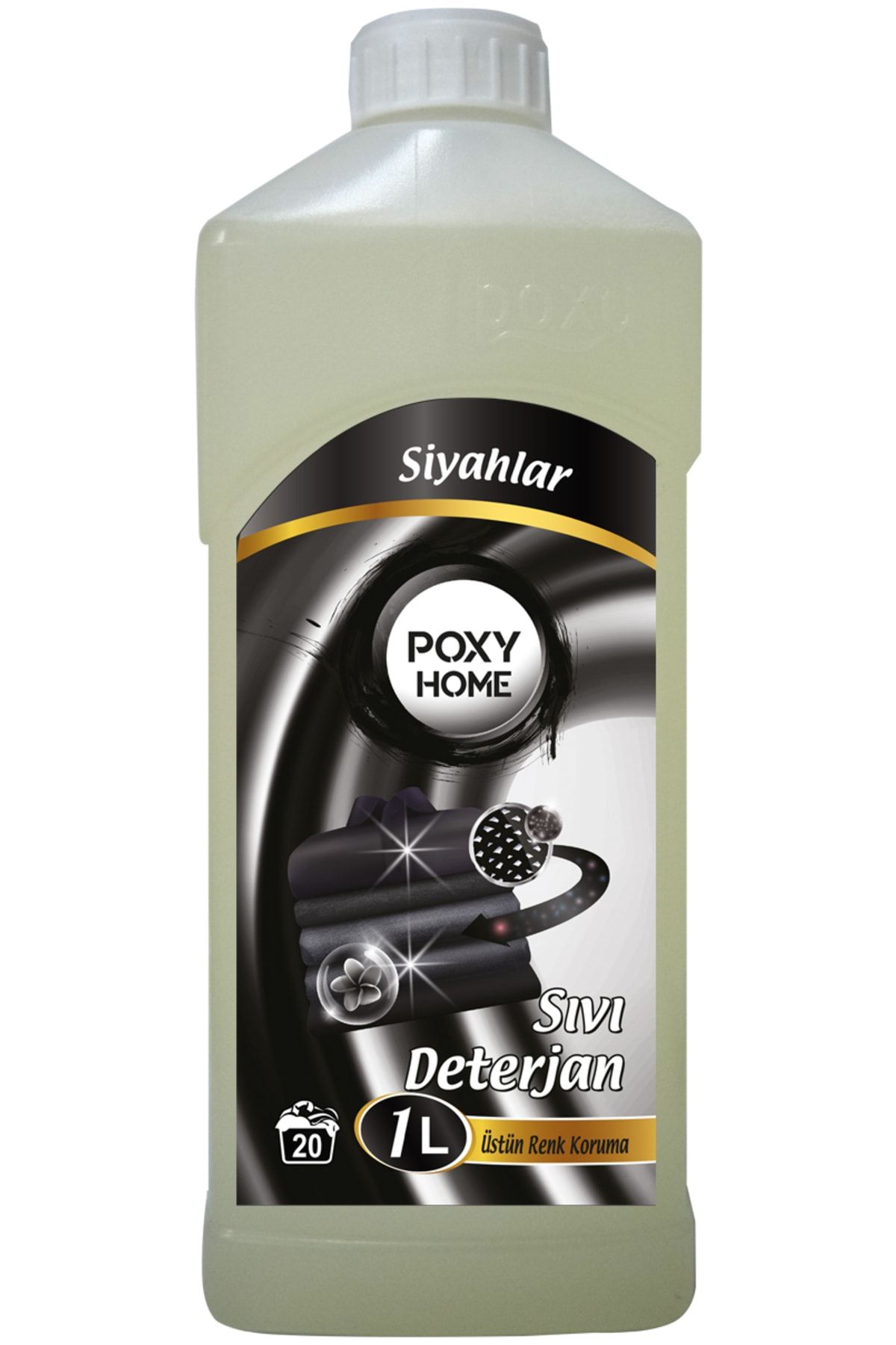 Poxy Home Siyahlar Sıvı Çamaşır Deterjanı 1000 Ml