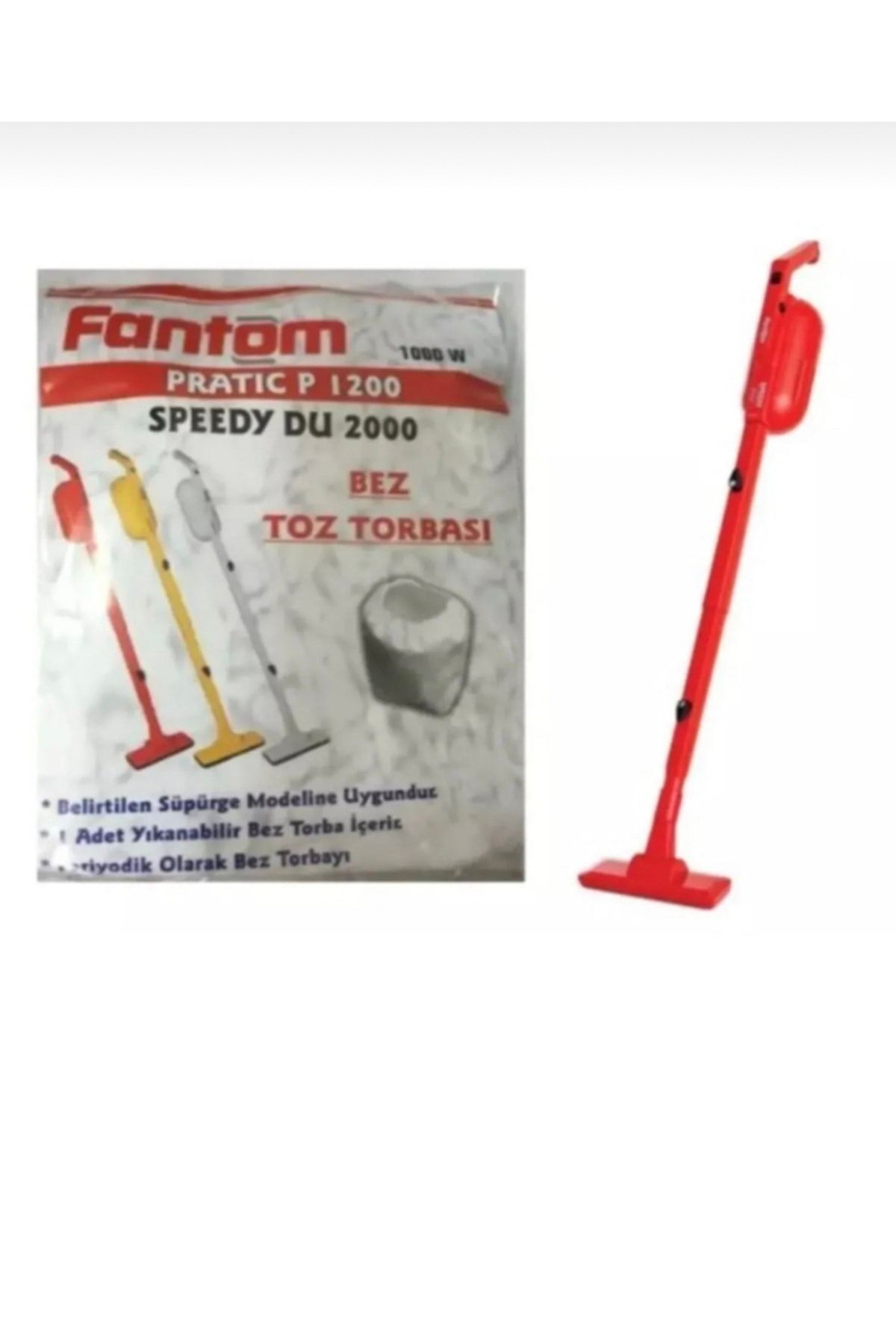 FANTOM P1200 Pratic- Speedy Uyumlu Bez Toz Torbası