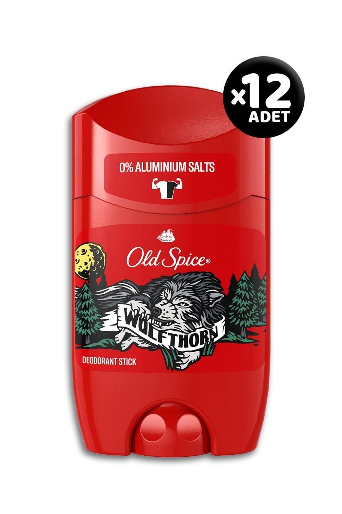 Old Spice Wolfthorn Deodorant Stick 50 Ml - 12 Adet