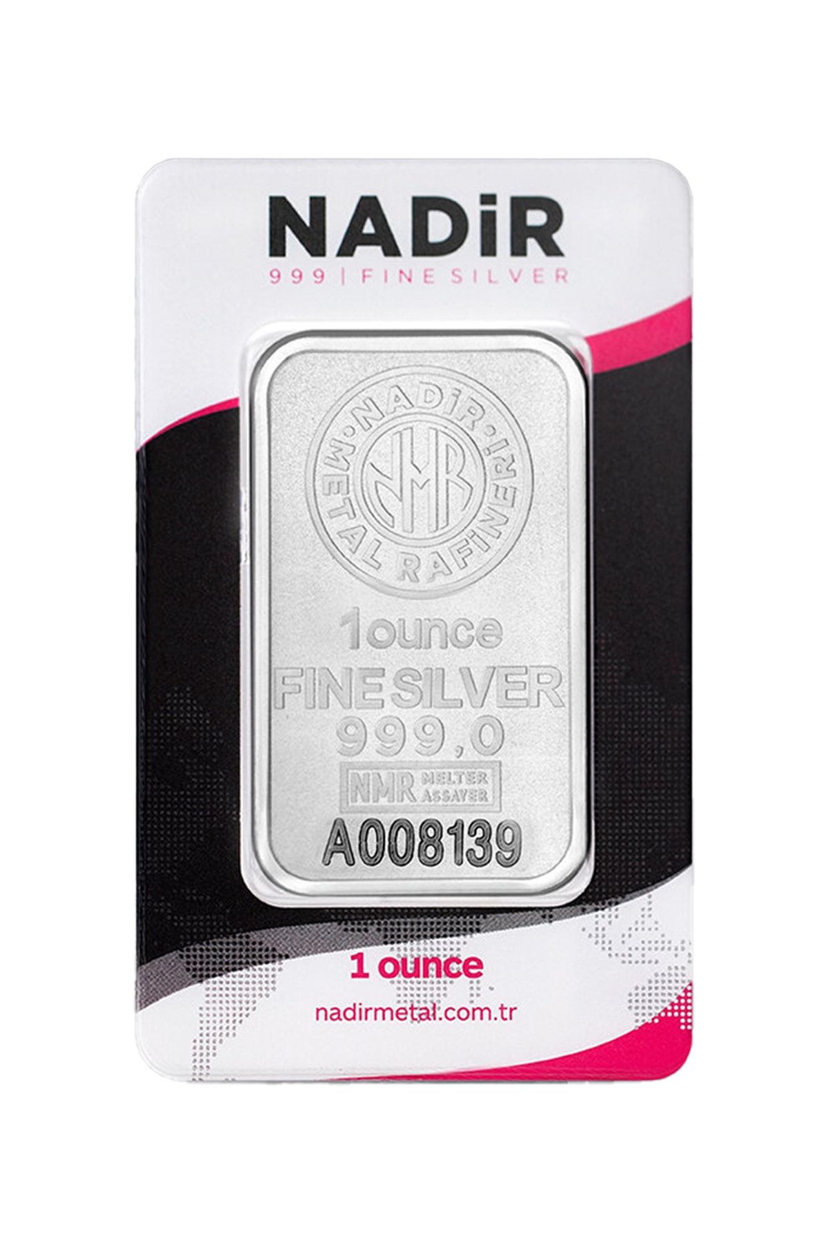 Nadir Gold 1 Ons Gümüş Külçe