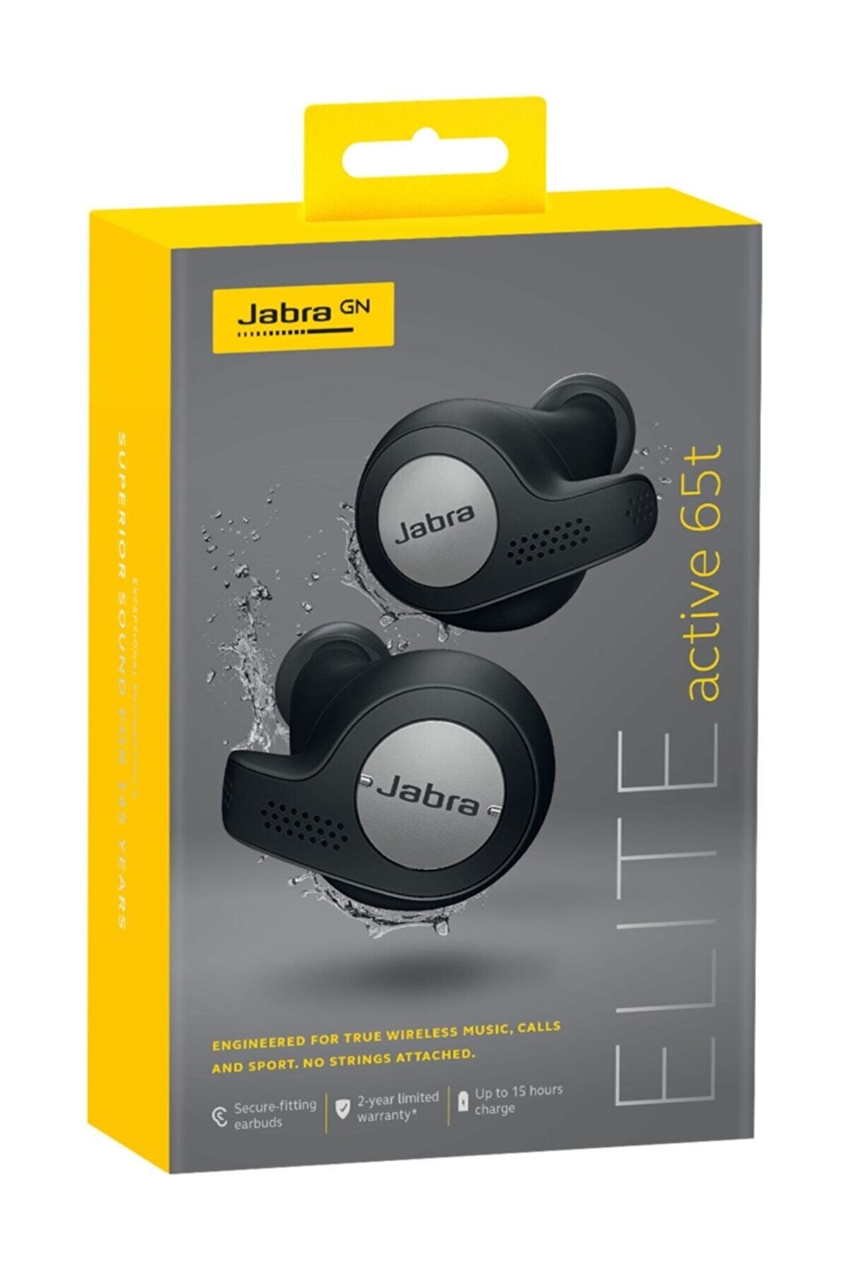 Jabra Elite Active 65t True Wireless Titanyum Siyah Bluetooth Kulak İçi Kulaklık