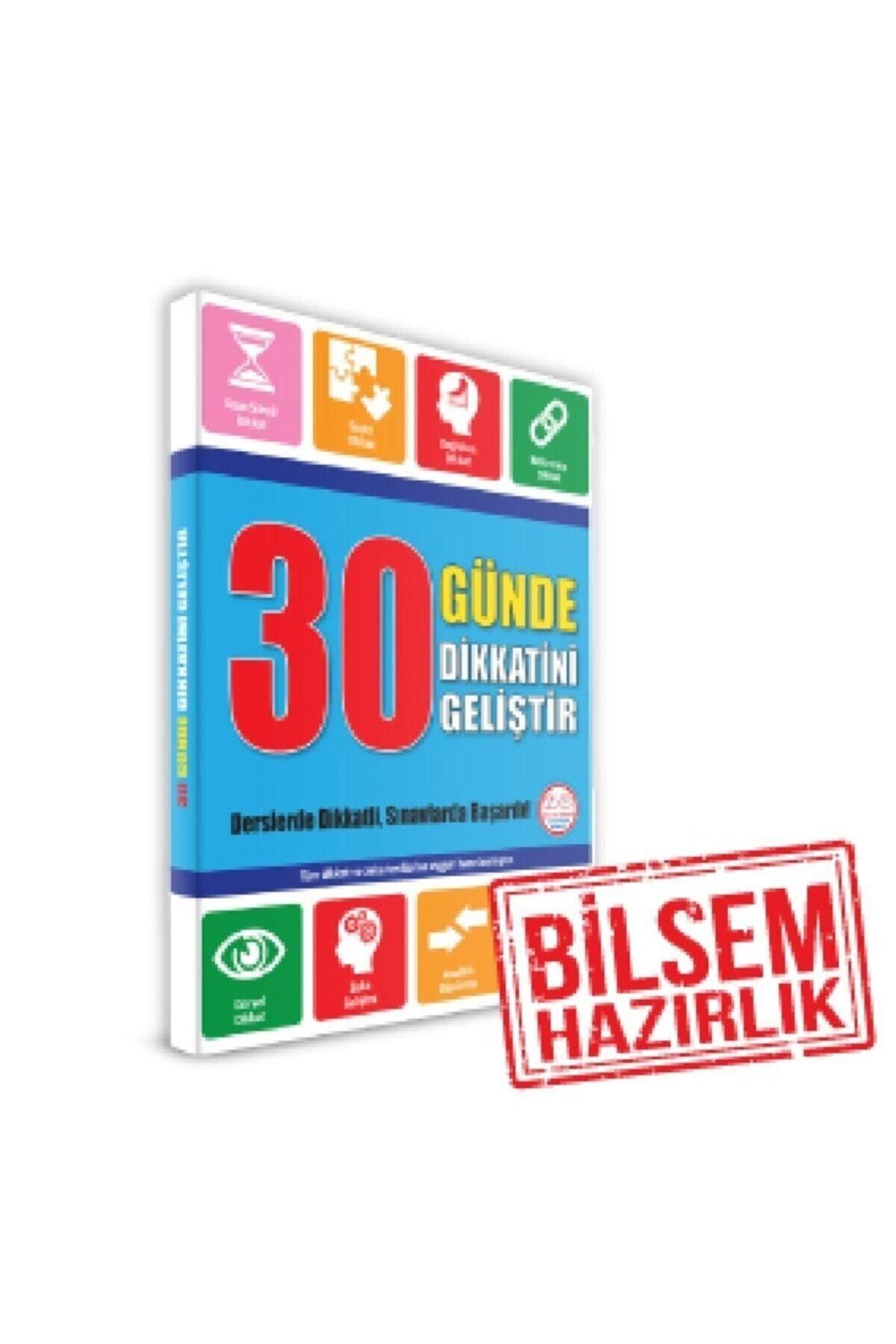 Yükselen Zeka Yayınları Yükselen Zeka 30 Günde Dikkatini Geliştir Kitabı Bilsem Hazırlık