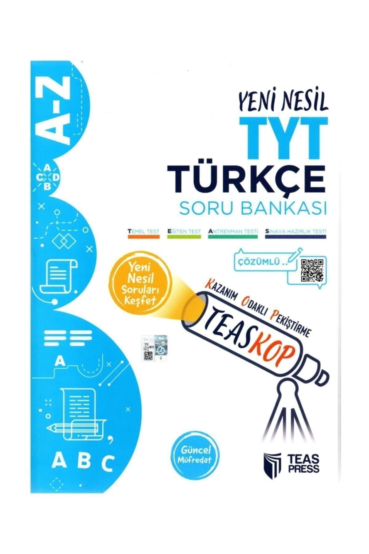 Teas Press Yayınları Tyt Teaskop Türkçe Soru Bankası