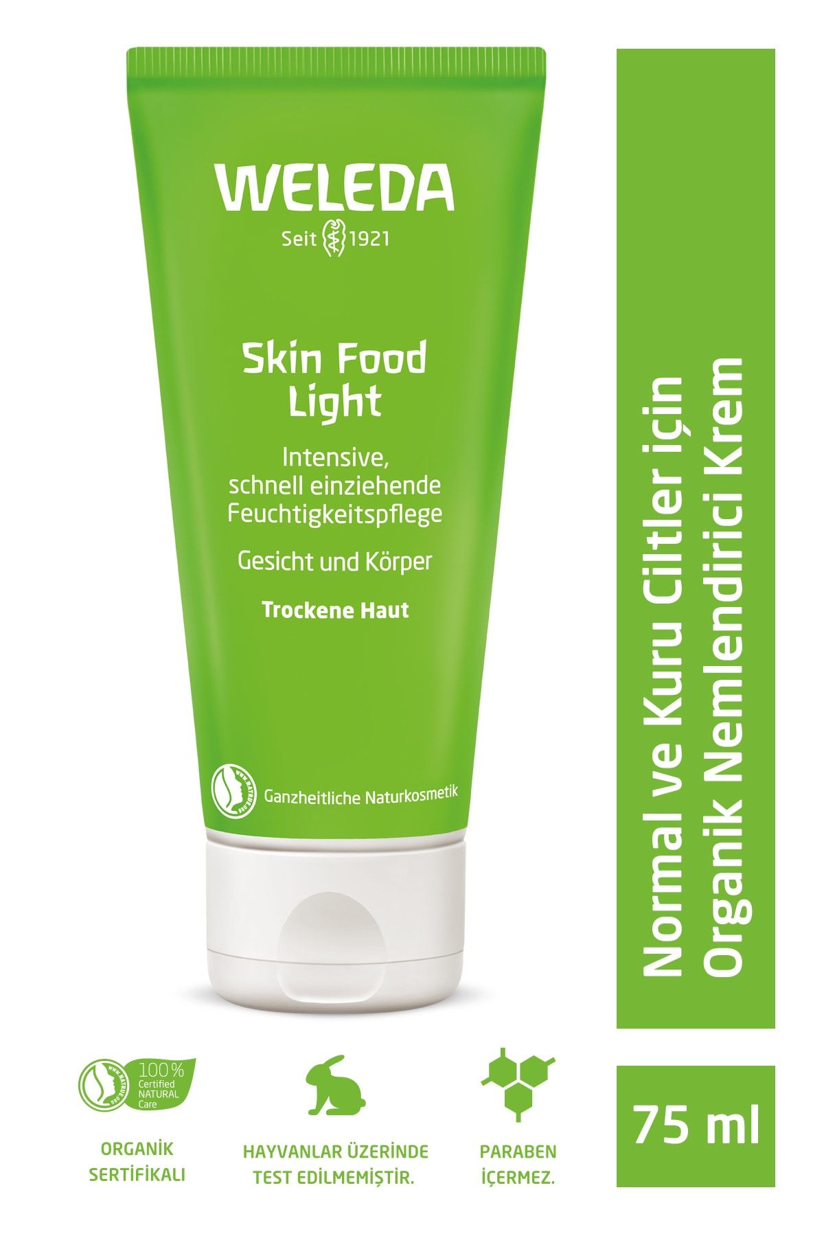 Weleda Skin Food Light Nemlendirici Ve Besleyici Organik Bakım Kremi 75ml - Normal Ve Kuru Ciltler