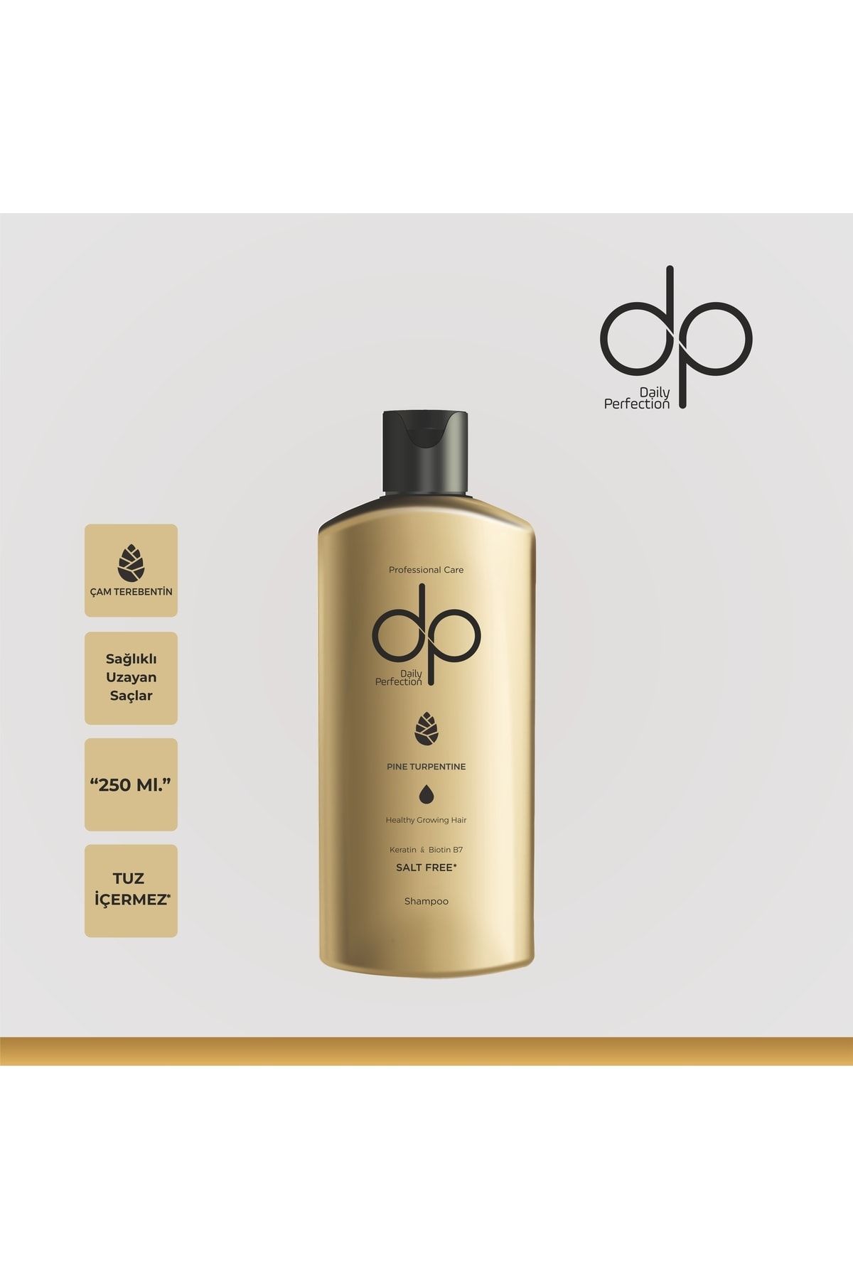 DP Daıly Perfectıon Çam Terebentin Şampuan 250 ml Seyahat Tipi Şampuan