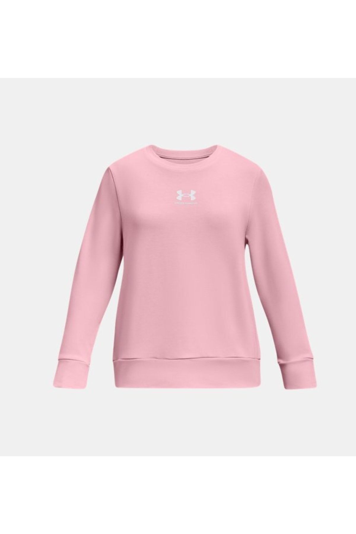 Under Armour Kız Çocuk Ua Rival Terry Bisiklet Yaka 1377022-676