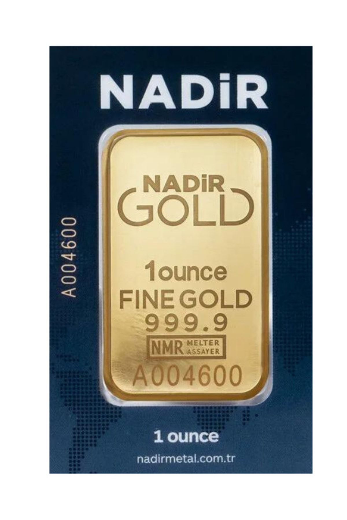 Nadir Gold Nadirgold 1 Ons Külçe Altın 999.9