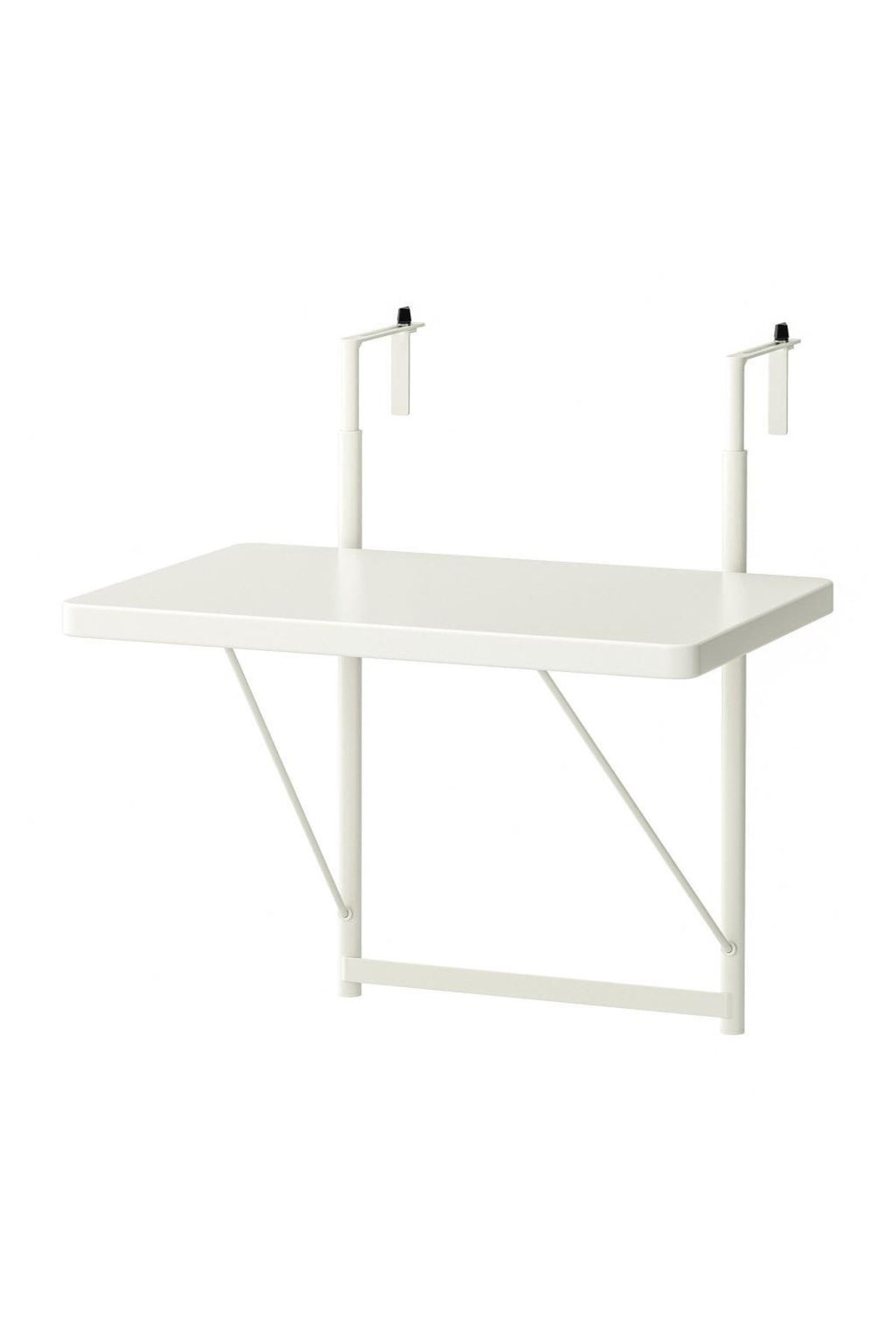 IKEA Torparö Askılı Balkon Masası - Beyaz - 50x35 Cm