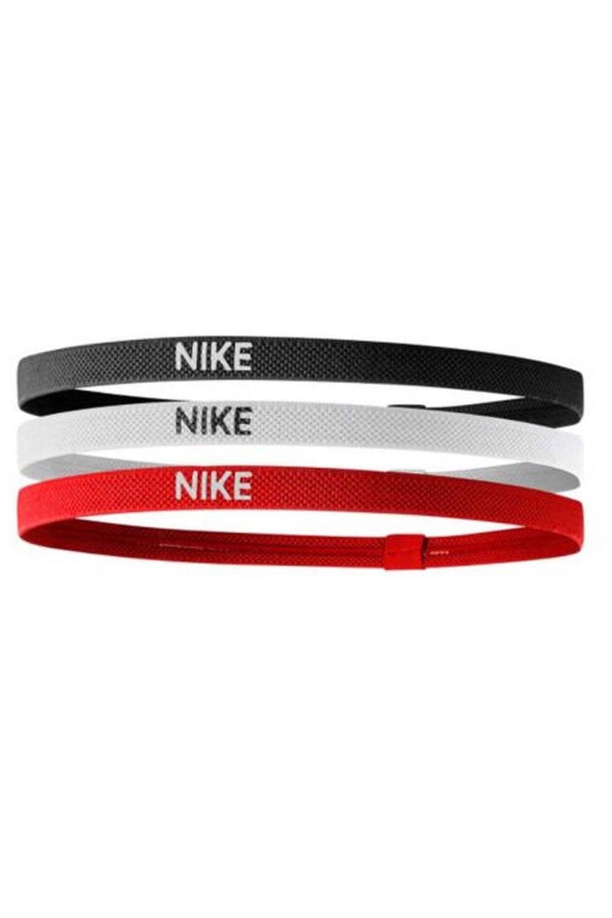 Nike N1004529-083 Elastik Saç Bandı 3 Lü Paket