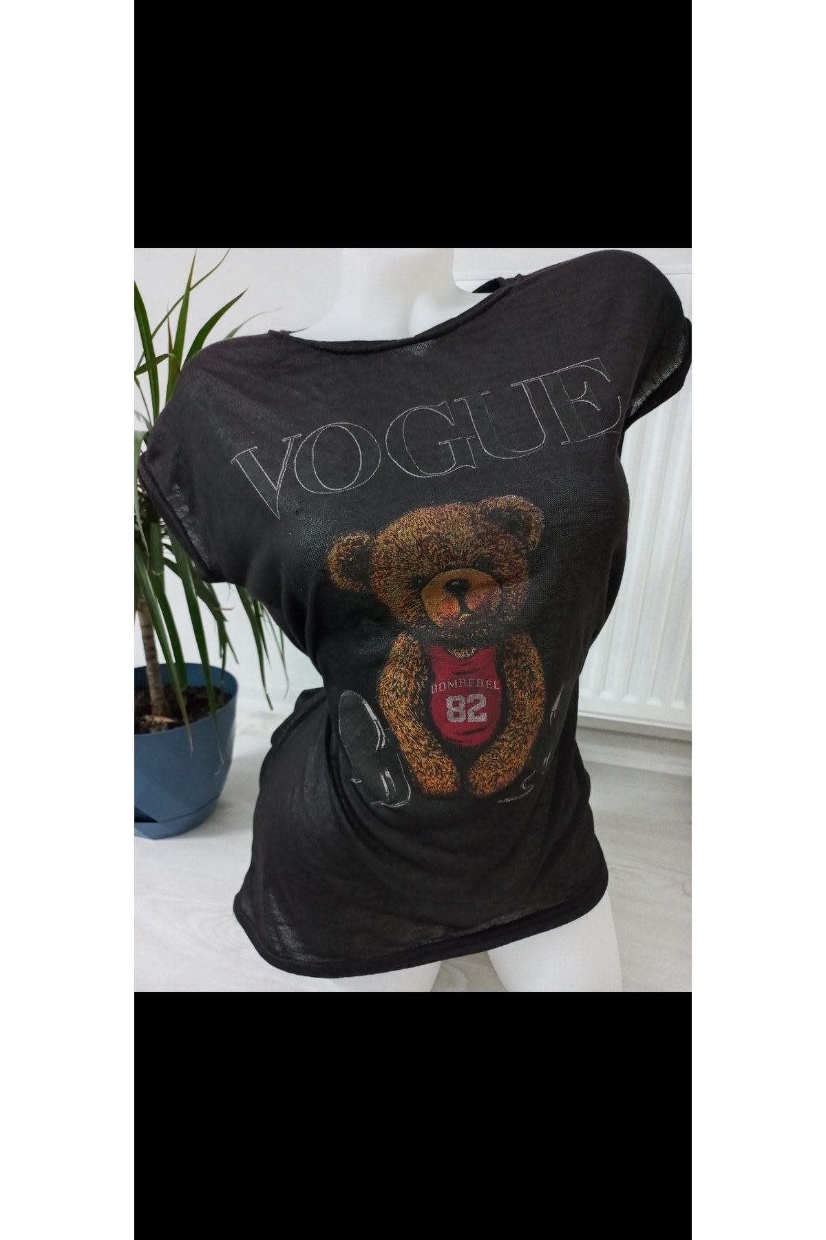 Vogue Tişört Ayıcık Desenli