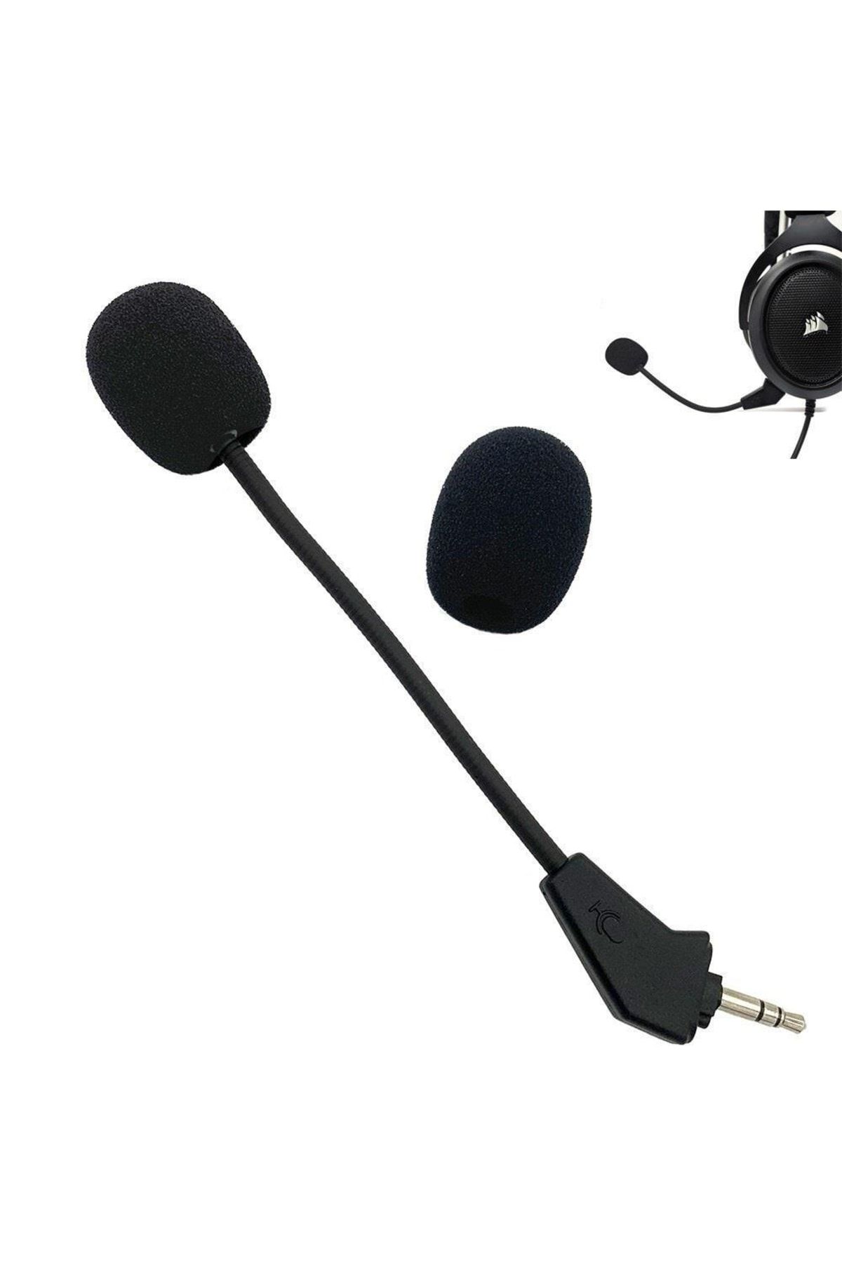Schulzz Corsair Hs50/hs60/hs70/hs70 Se Uyumlu Yedek Oyuncu Kulaklık Mikrofonu