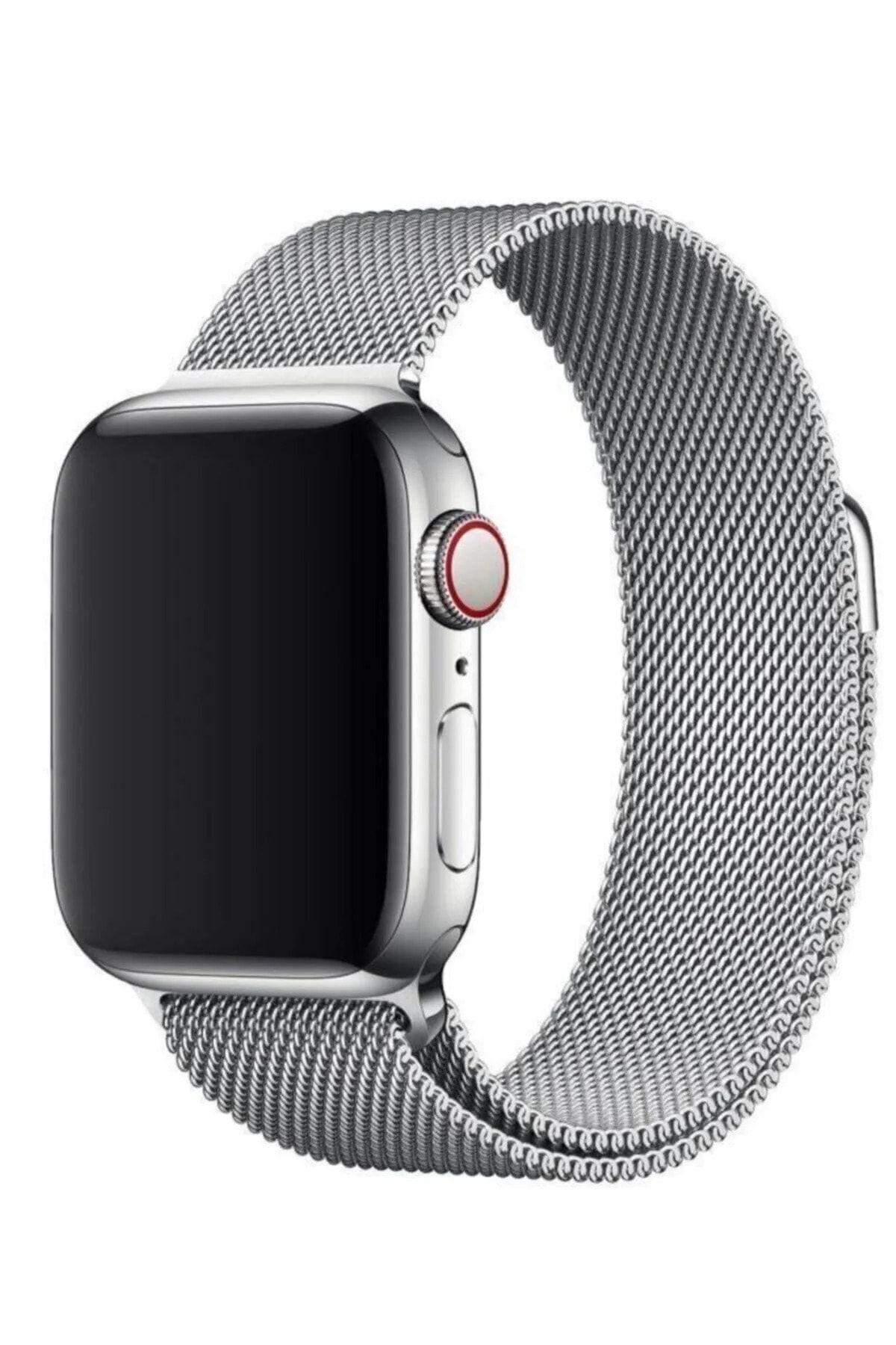 Balerion Apple Watch 3 4 5 6 7 8 Se Uyumlu 42 44 45 49 Mm A++ Kalite Kordon Çelik Hasır Örgü