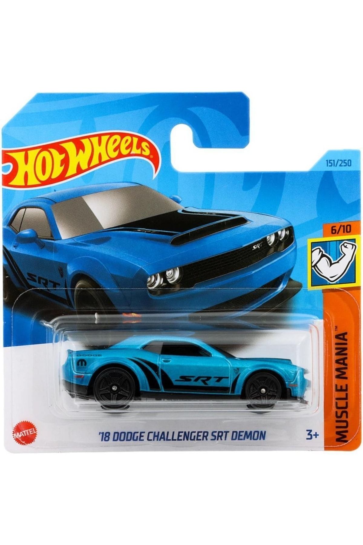 HOT WHEELS Tekli Arabalar '18 Dodge Challenger Srt Demon Hkj54