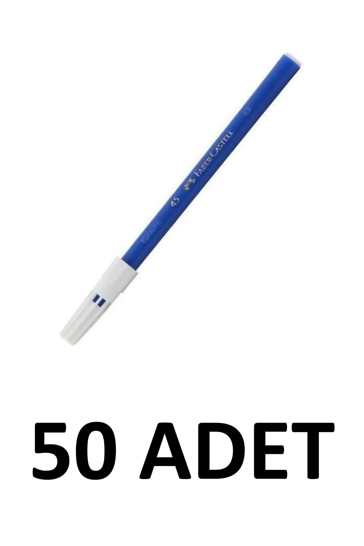 Faber Castell 50 Adet Mavi Keçeli Kalem