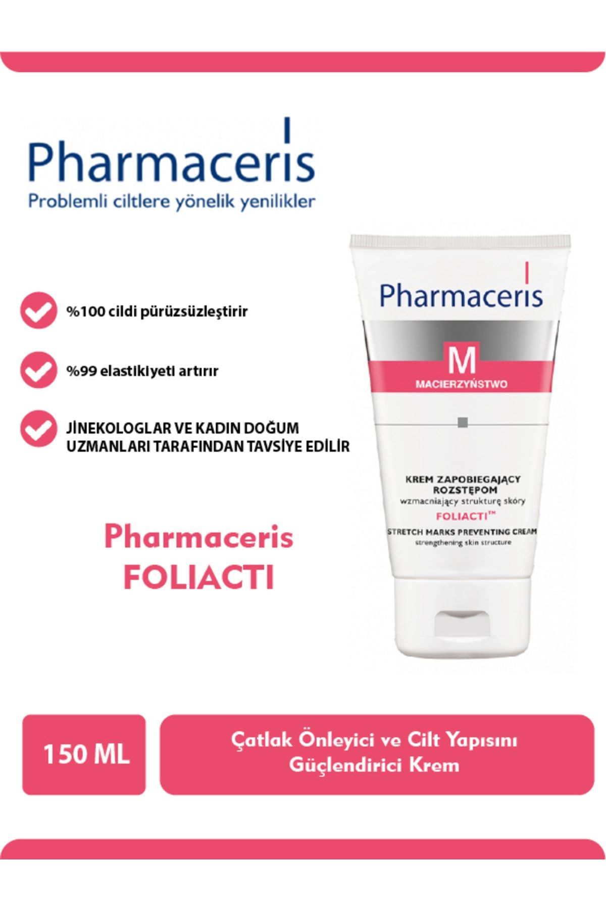 Pharmaceris Foliacti Strech Mark Preventive Cream 150 ml