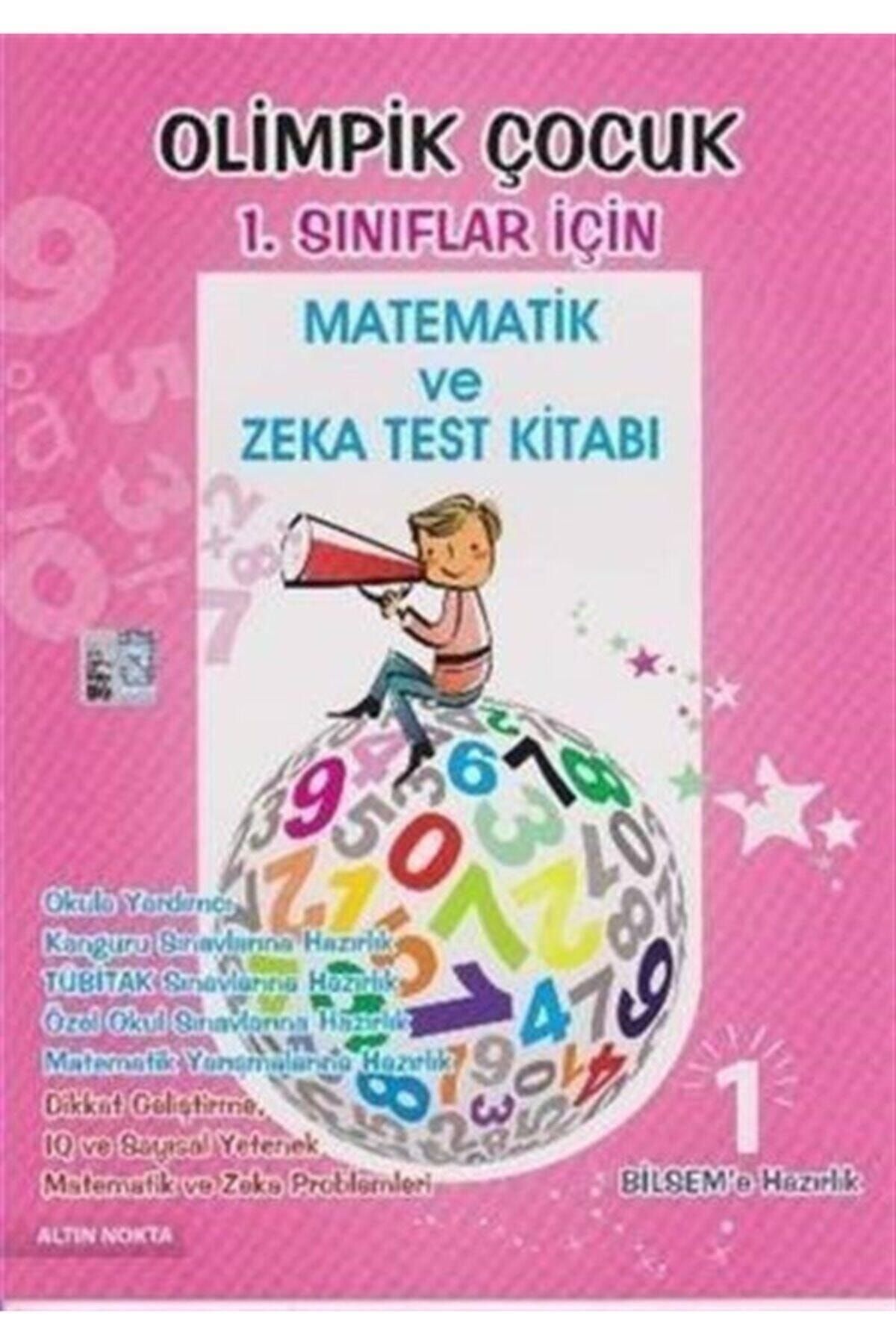 Altın Nokta Basım Yayın Yayınları Olimpik Çocuk 1. Sınıflar Için Matematik Ve Zeka Test Kitabı