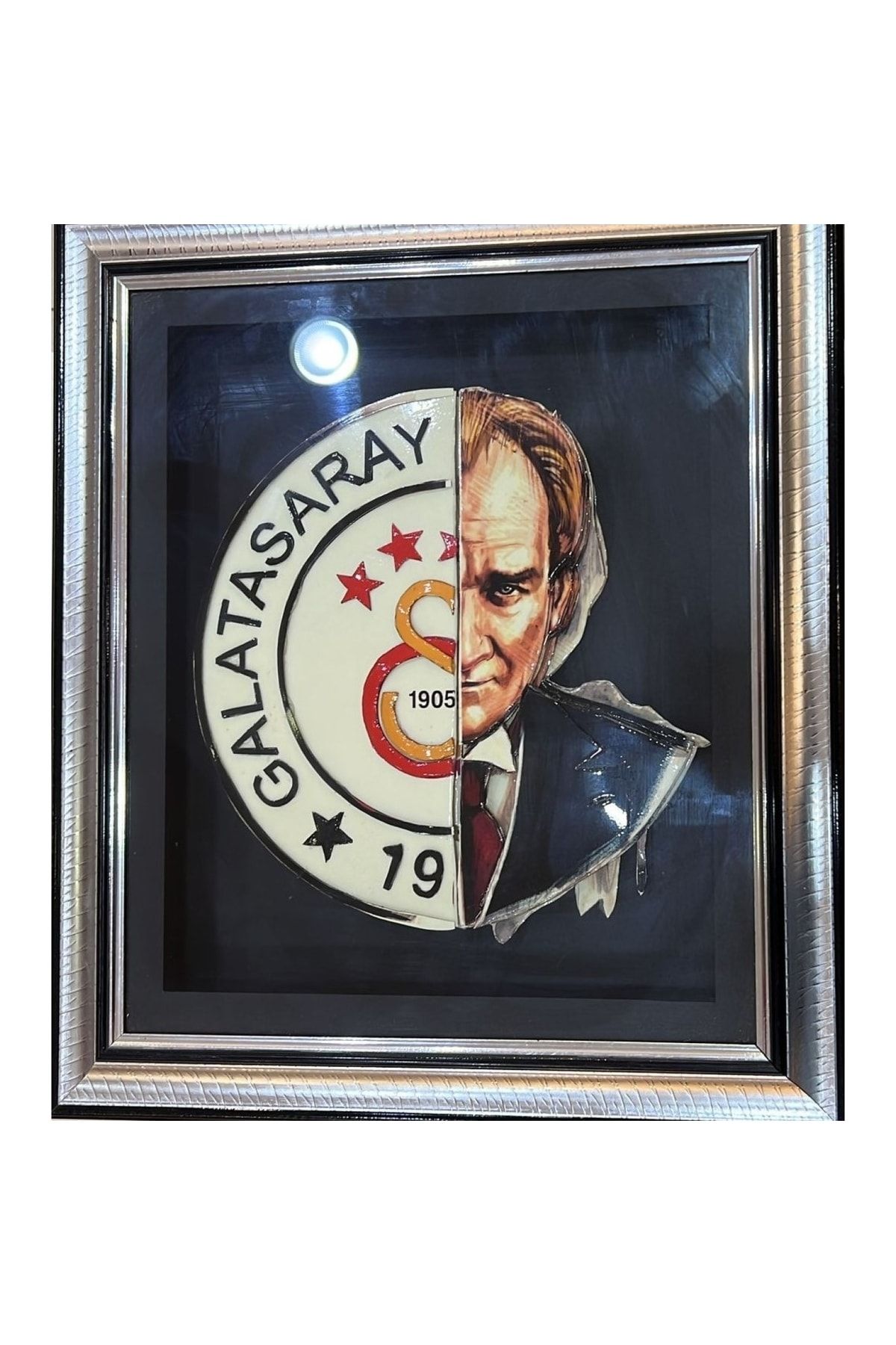 NİVEMESHOME El Yapımı Mustafa Kemal Atatürk & Galatasaray Tablo