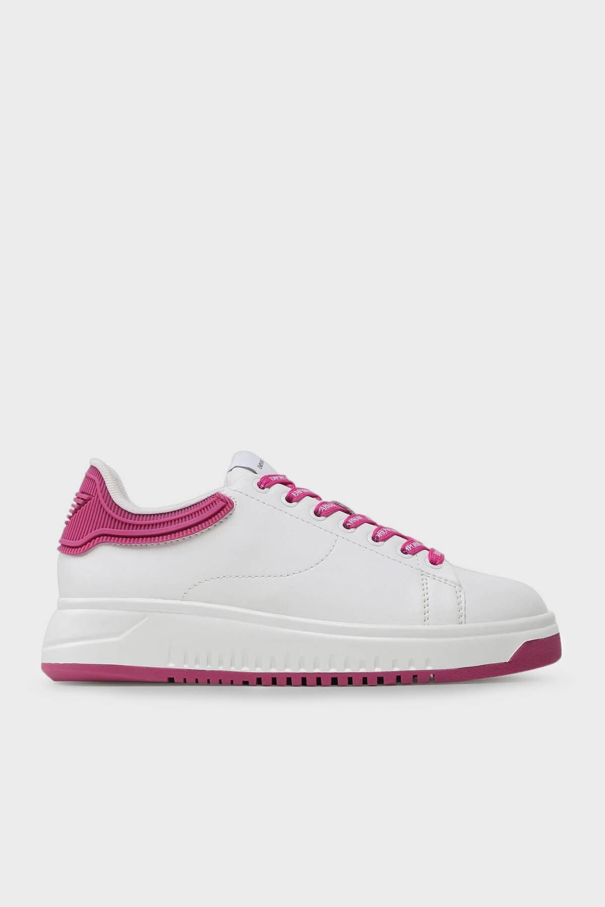 Emporio Armani Logolu Deri Sneaker Ayakkabı Ayakkabı X3x024 Xn825 N862