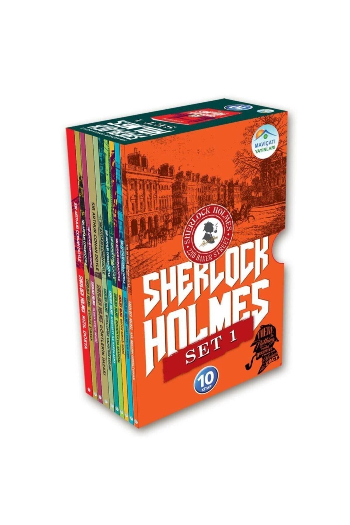 Mavi Çatı Yayınları Sherlock Holmes Serisi 10 Kitap Set Maviçatı Yayınları