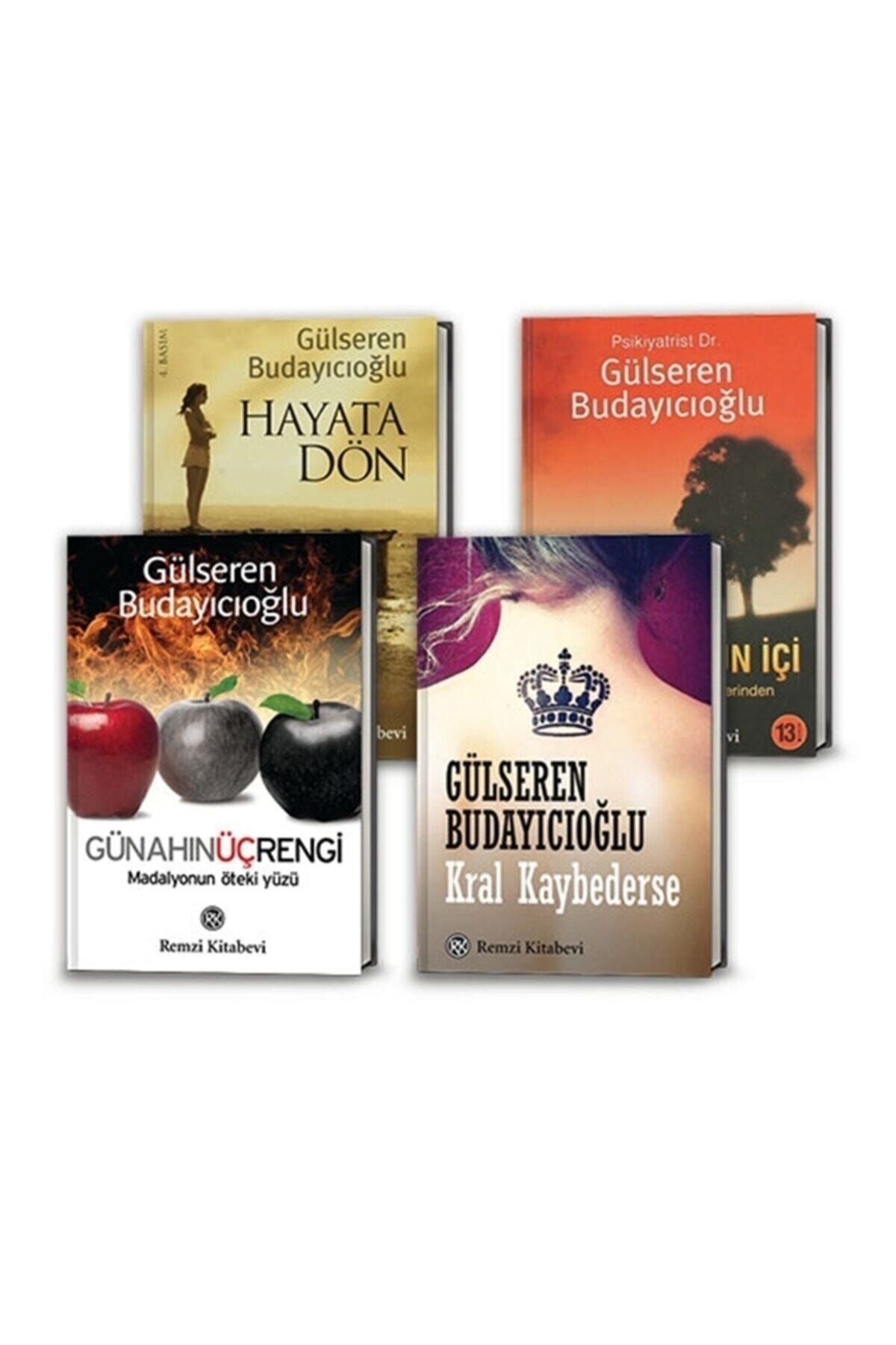 KAMPANYALI Gülseren Budayıcıoğlu 4 Kitap Set (kral Kaybederse, Hayata Dön, Madalyonun Içi, Günahın Üç