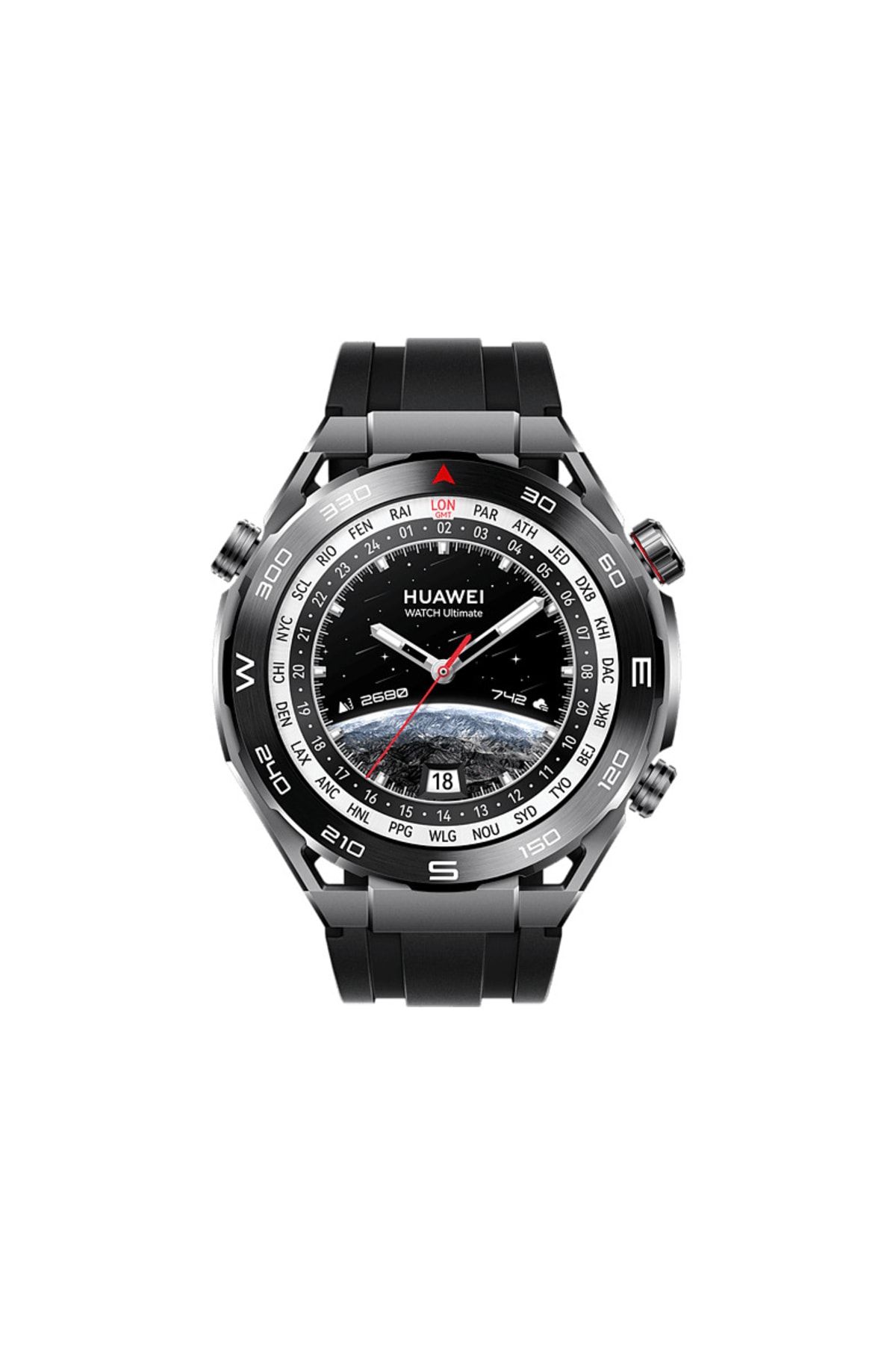 Huawei Watch Ultimate Akıllı Saat Keşif Siyahı