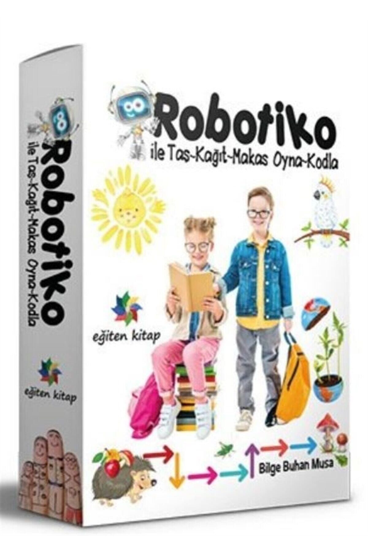 Eğiten Kitap Robotiko ile Taş-Kağıt-Makas Oyna-Kodla / Bilge Buhan Musa / Eğiten Kitap / 9786057647191