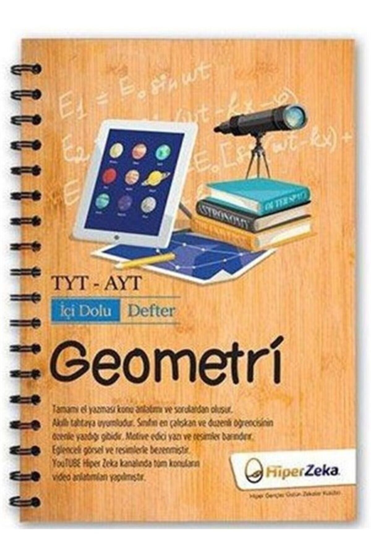 Hiper Zeka Yayınları Tyt Ayt Geometri Içi Dolu Defter