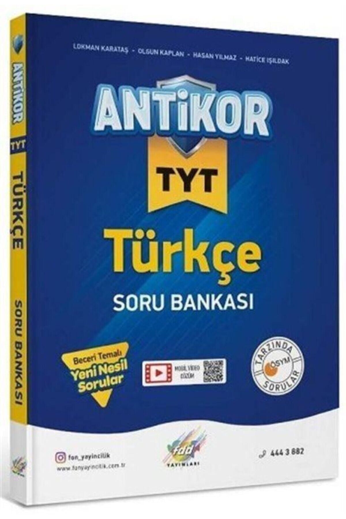 Fdd Yayınları Tyt Antikor Türkçe Soru Bankası