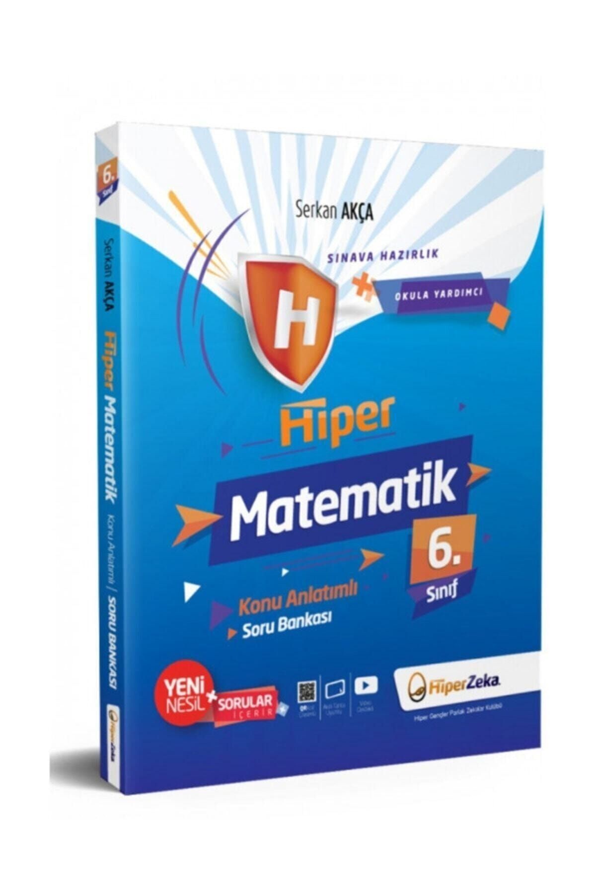 Hiper Zeka Yayınları Yayınları 6. Sınıf Matematik Konu Anlatımlı Soru Bankası