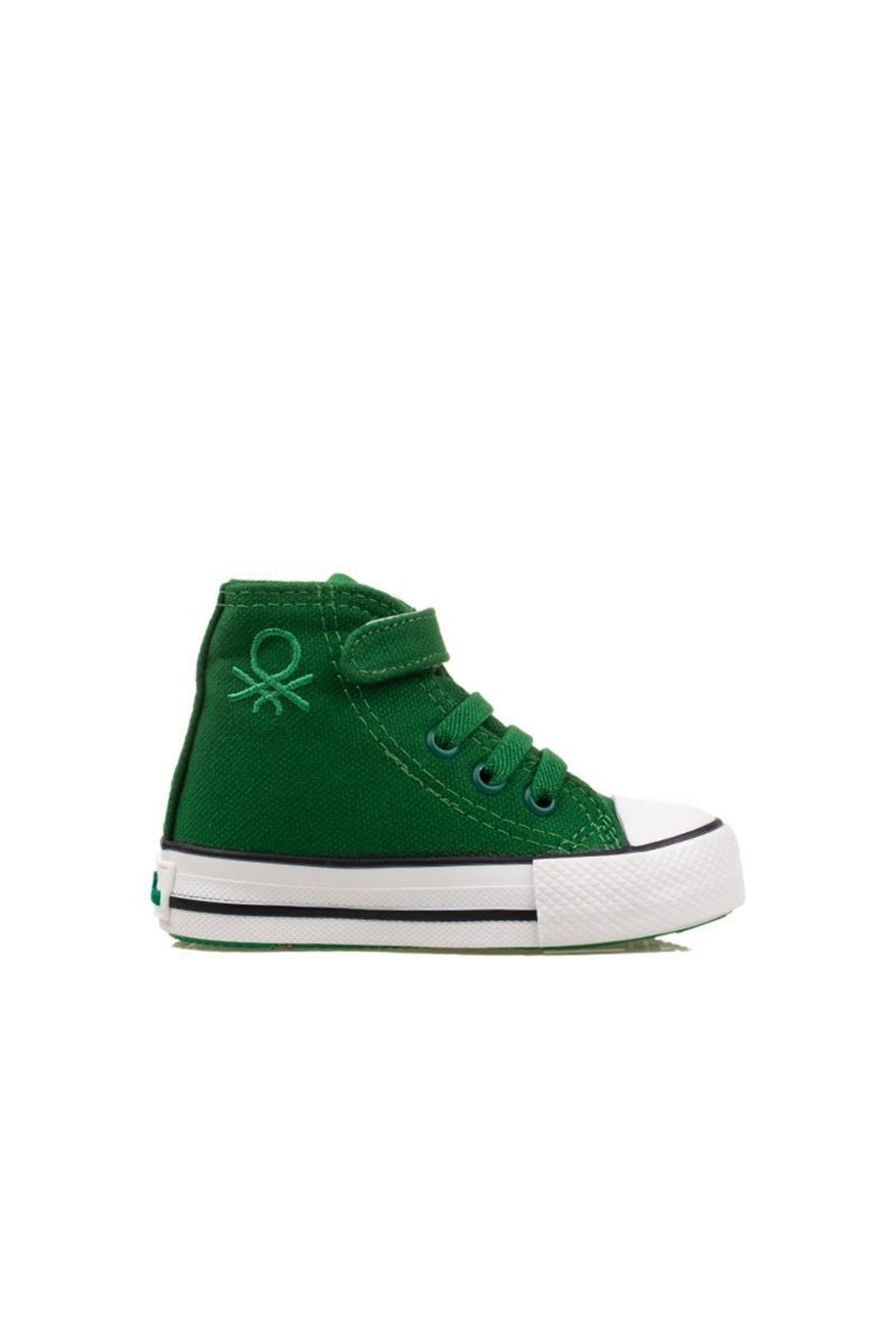 Benetton Yeşil Unisex Bebe Boğazlı Sneaker Bn 30817