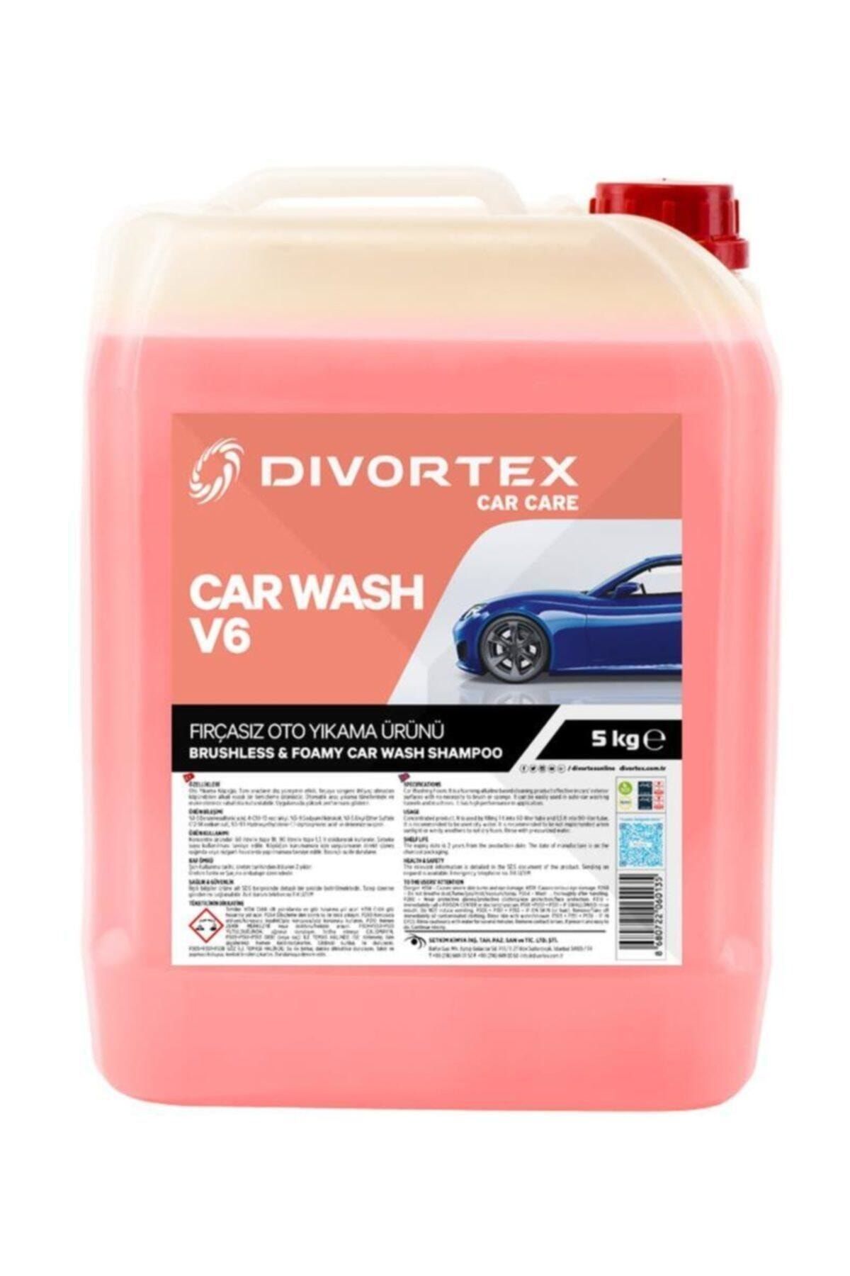 Divortex Car Wash V6 Fırçasız Oto Yıkama Köpüğü 5 kg