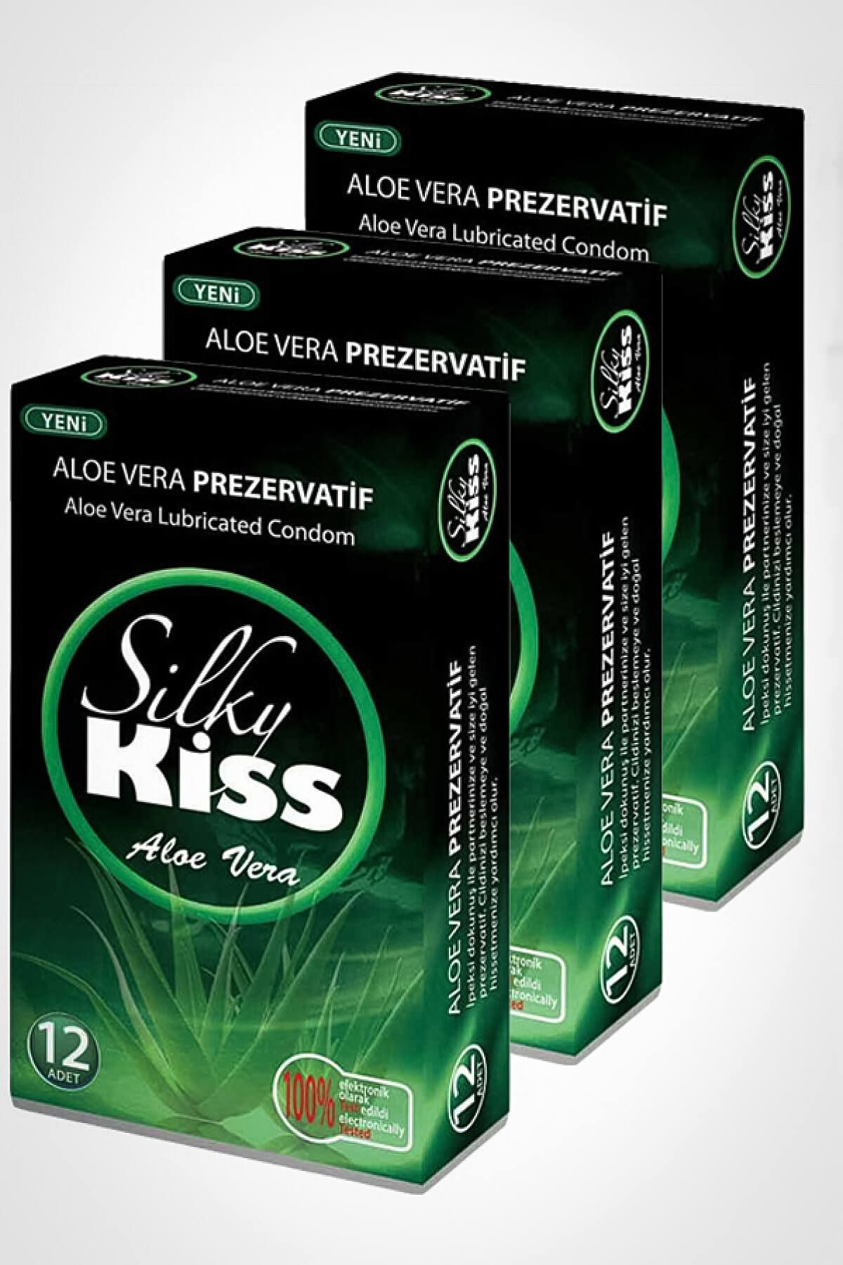Silky Kiss Aloe Vera Kondom Prezervatif 36'lı