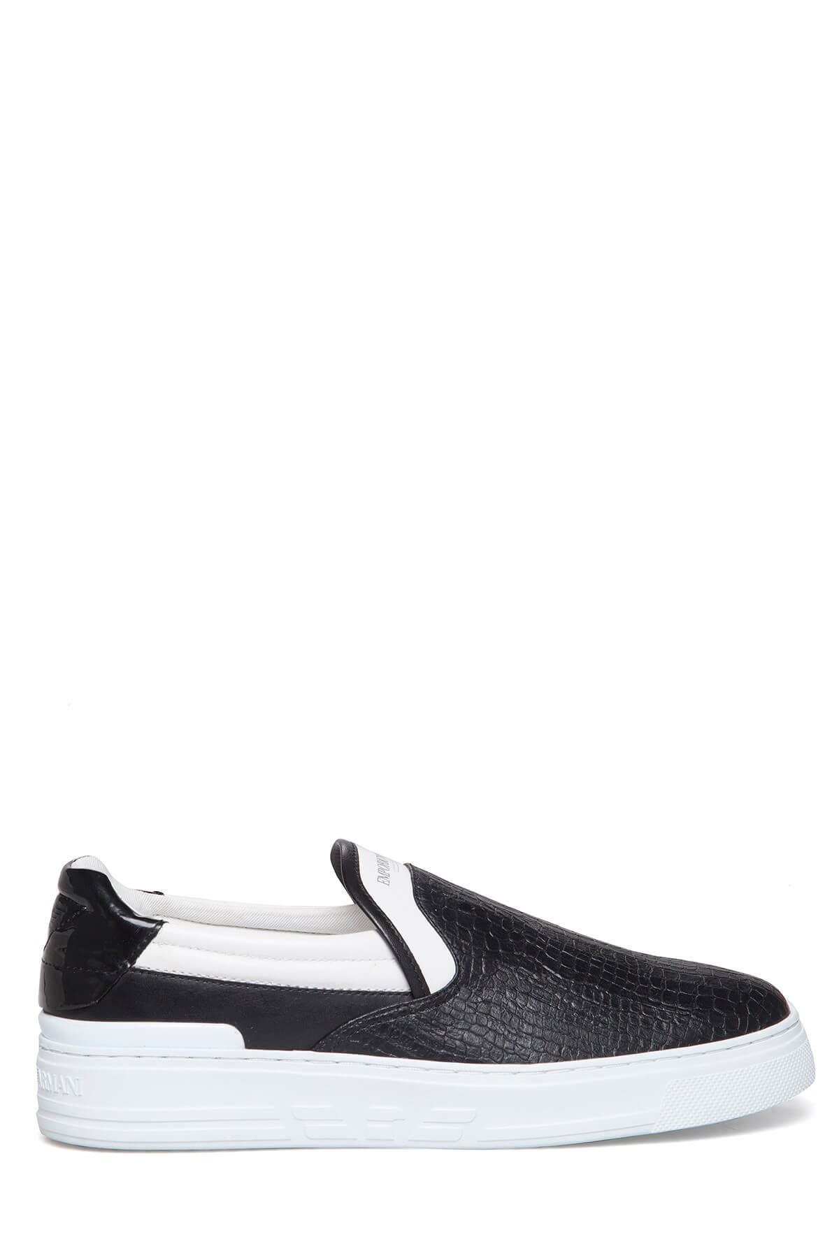 Emporio Armani Siyah Erkek Ayakkabı X4X222 Xl190 D850
