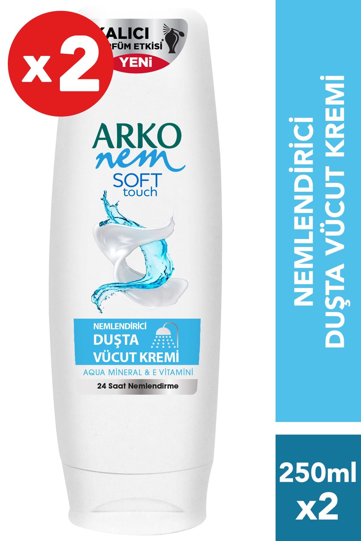 Arko Soft Touch 2'Li Duşta Vücut Kremi 2X250 ml