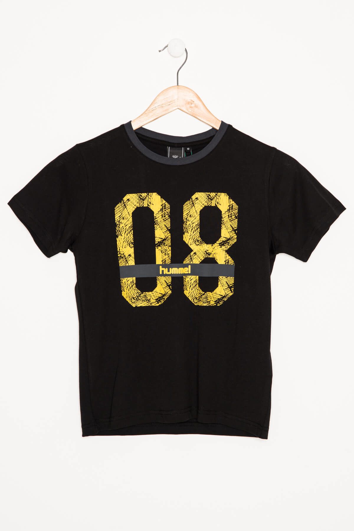 hummel Siyah Unisex Çocuk Kısa Kol T-shirt