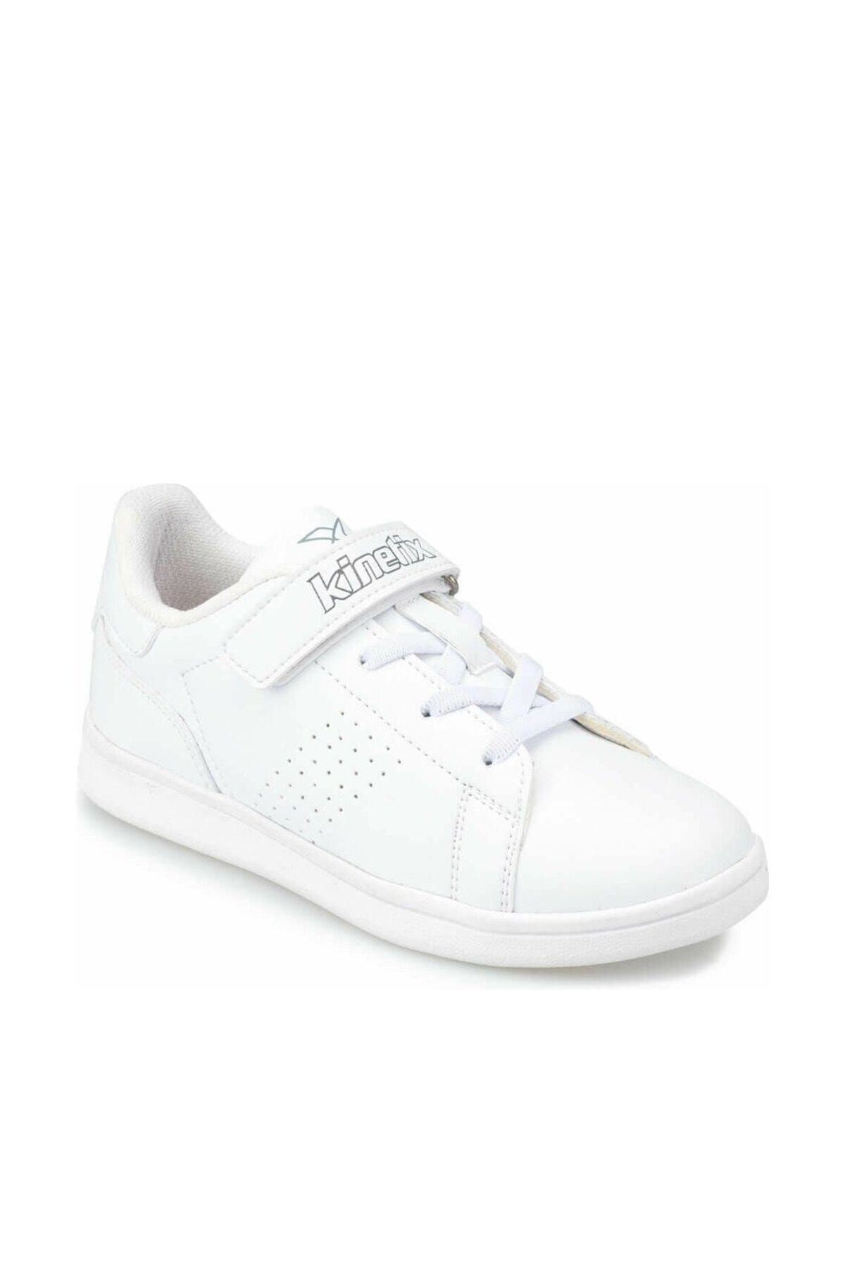 Kinetix Plain J Beyaz Açık Gri Erkek Çocuk Sneaker Ayakkabı 100379819