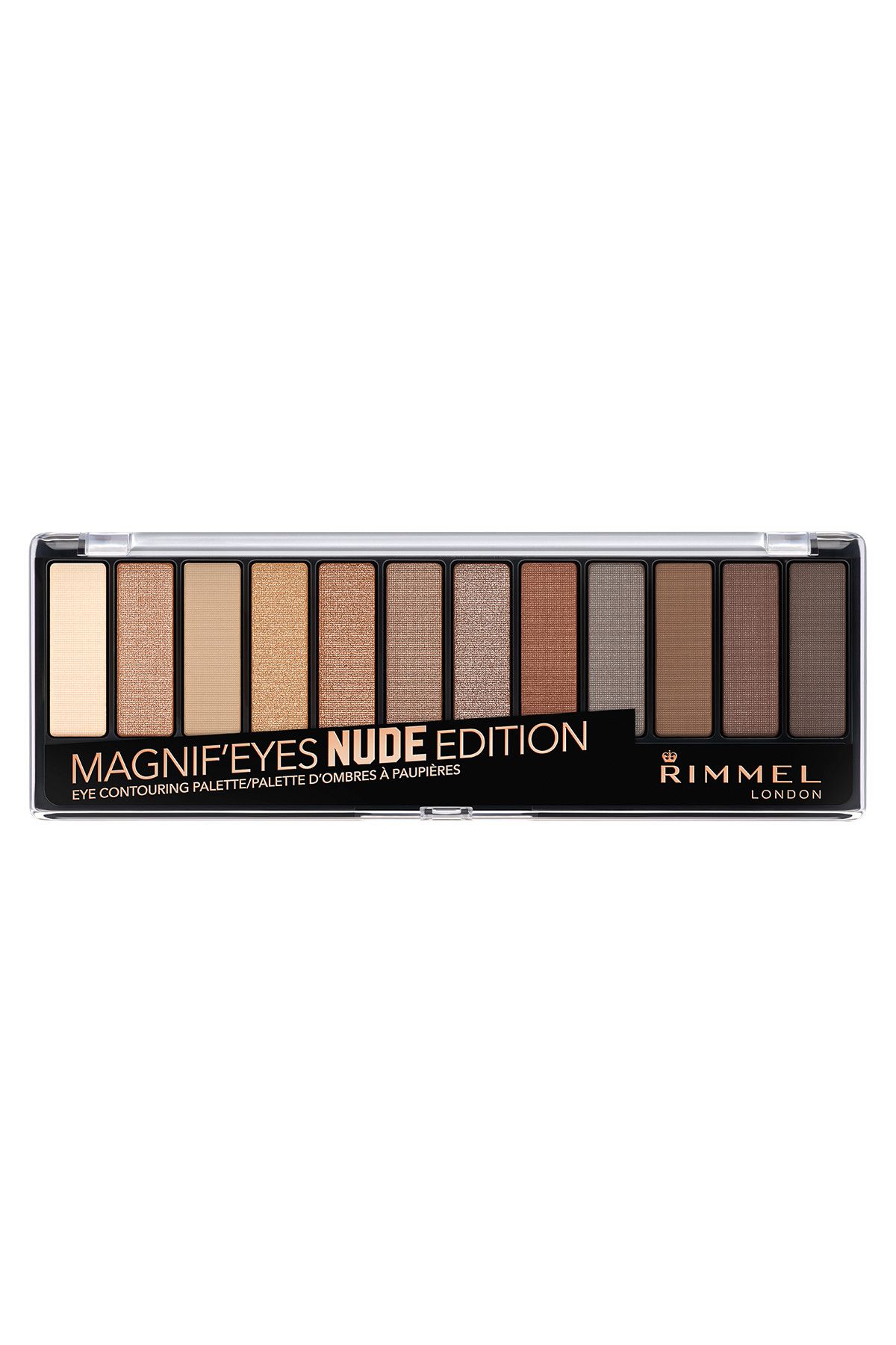 Rimmel London Far Paleti - Magnif'Eyes Eyeshadow Palette 12'li Nude Edition 3614224525118