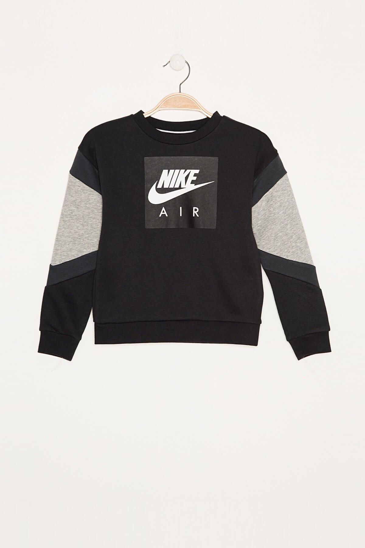 Nike Siyah Unisex Çocuk Sweatshirt