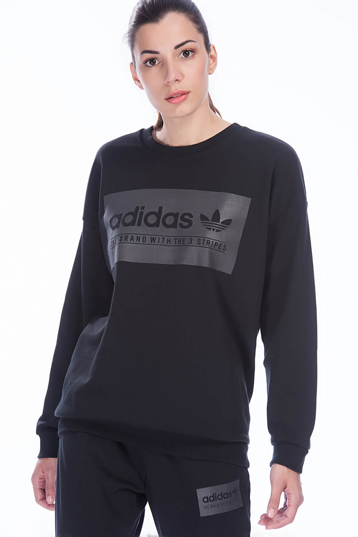 adidas Kadın Originals Sweatshirt - Crew - BS0738