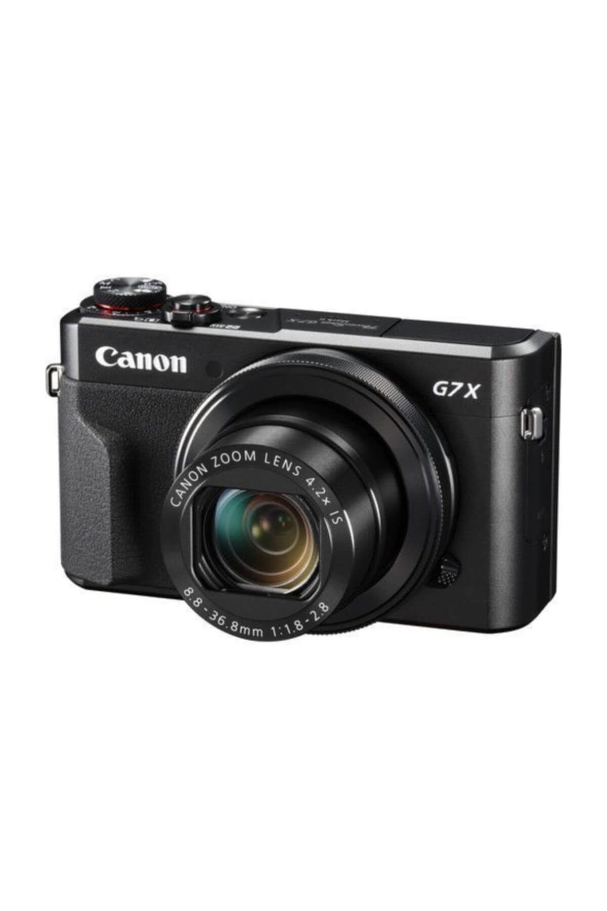 Canon Powershot G7 X Mark II Siyah Fotoğraf Makinesi (Canon Eurasia Garantili)
