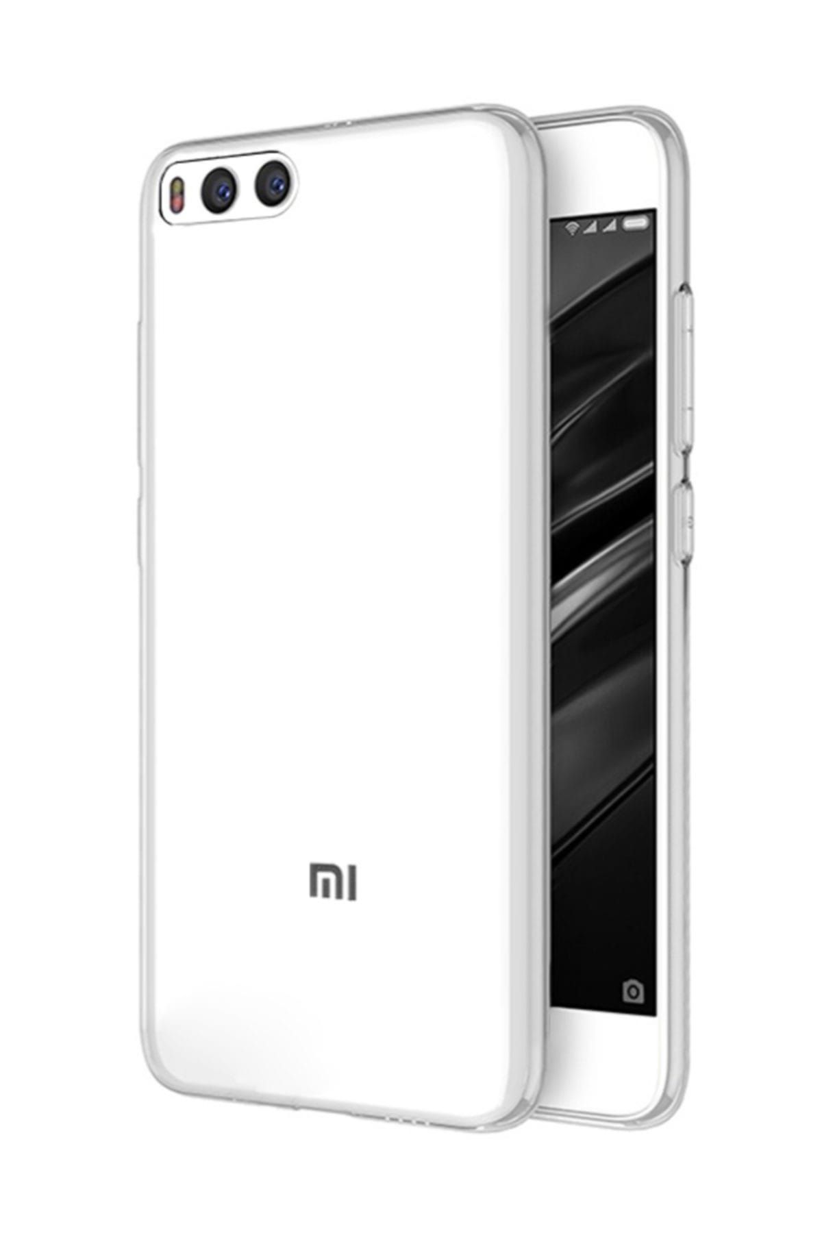 Microsonic Xiaomi Mi6 Kılıf Transparent Soft Beyaz