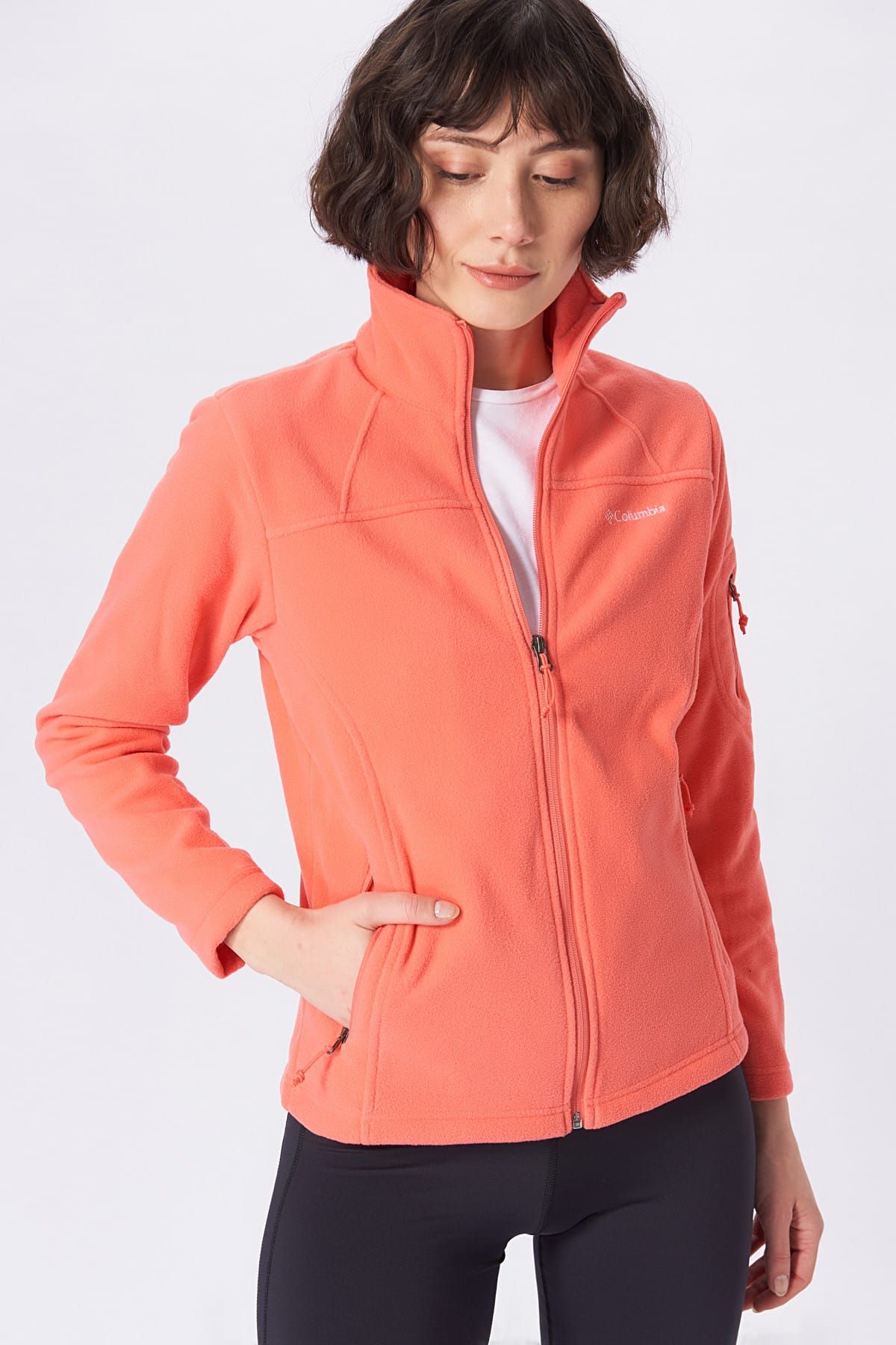 Columbia Kadın AL6542 Fast Trek™ II Full Zip Fleece Jacket Softshell & Polar 1423861853