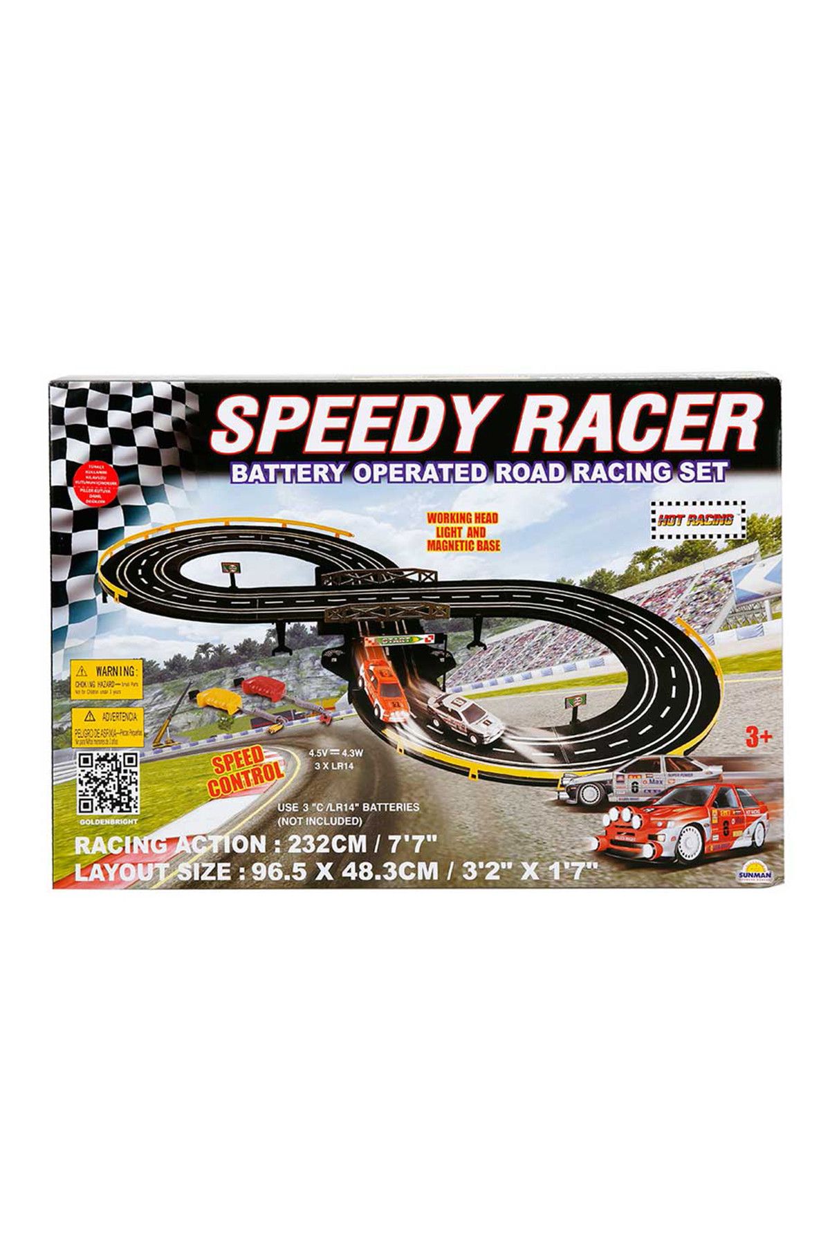 Sunman Speedy Racer Yarış Seti