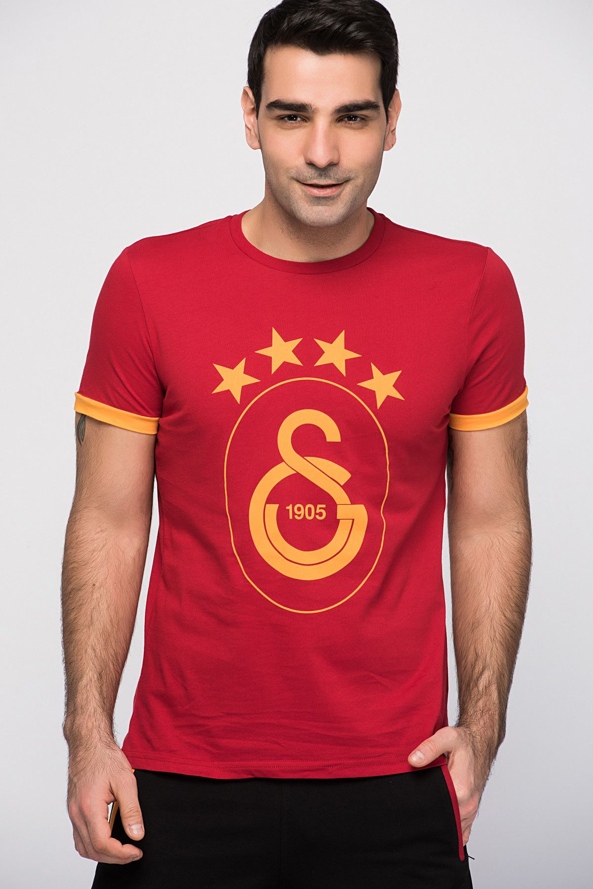 Galatasaray Galatasaray Kırmızı Erkek T-Shirt K023-E85606